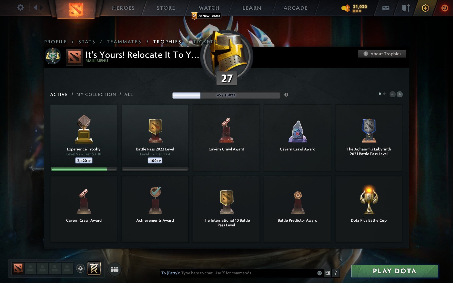 Archon I | MMR: 2359 - Behavior: 9715