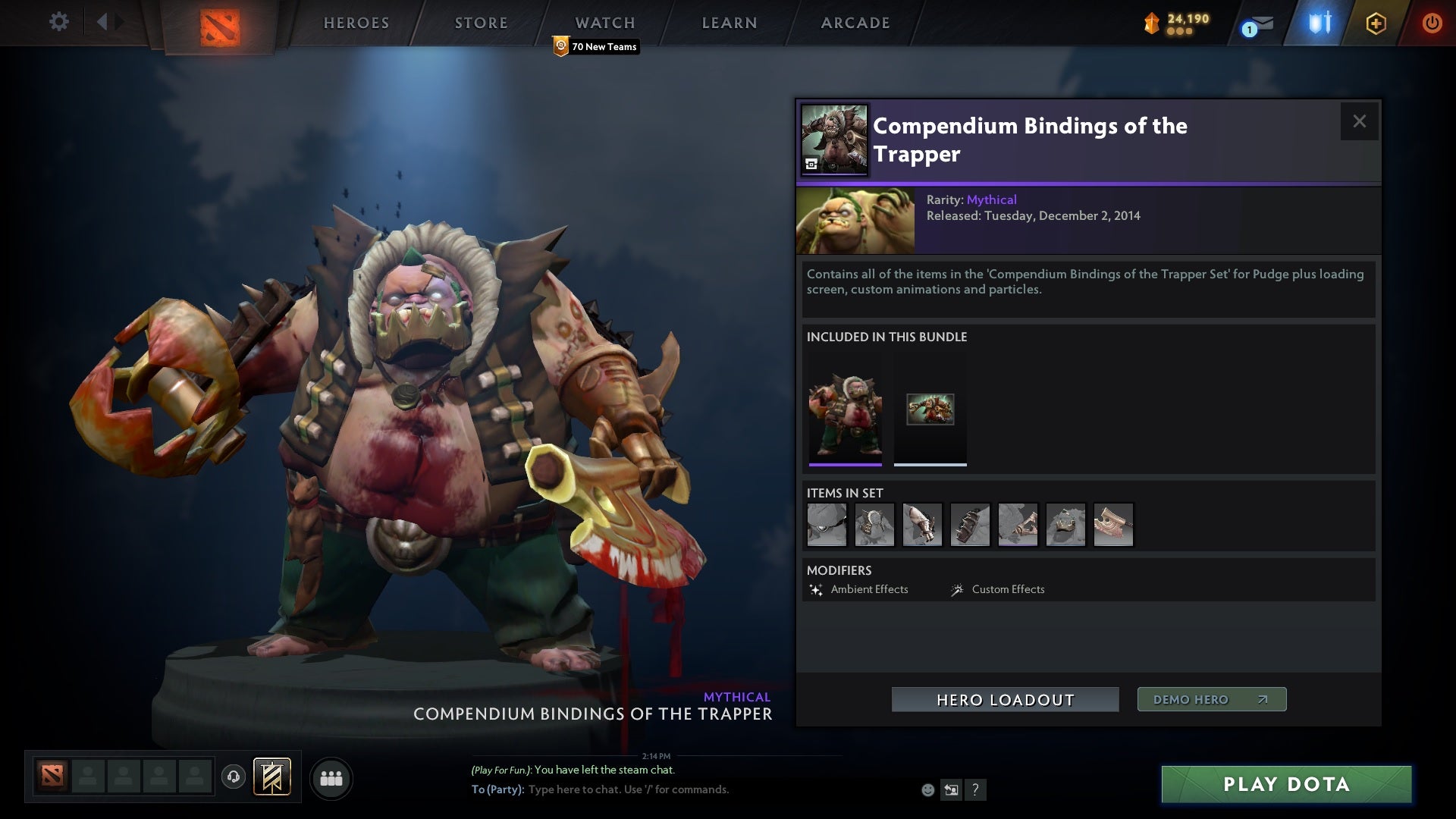 Ancient II | MMR: 3895 - Behavior: 10000