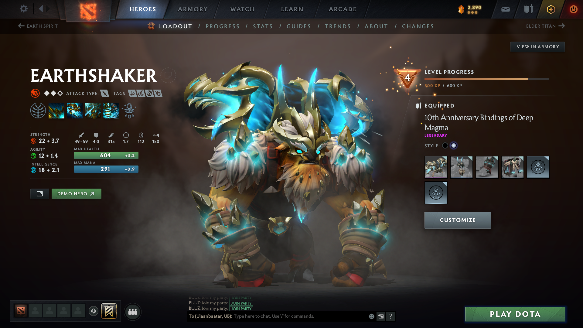 Crusader II | MMR: 1607 - Behavior: 9337 - Communication: 9337