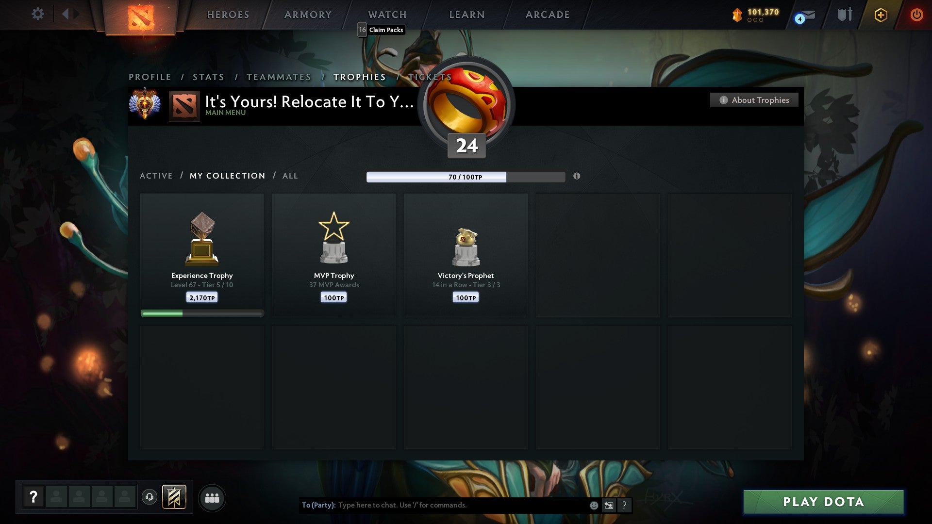 Immortal | MMR: 7282 - Behavior: 9950 - Communication: 9950