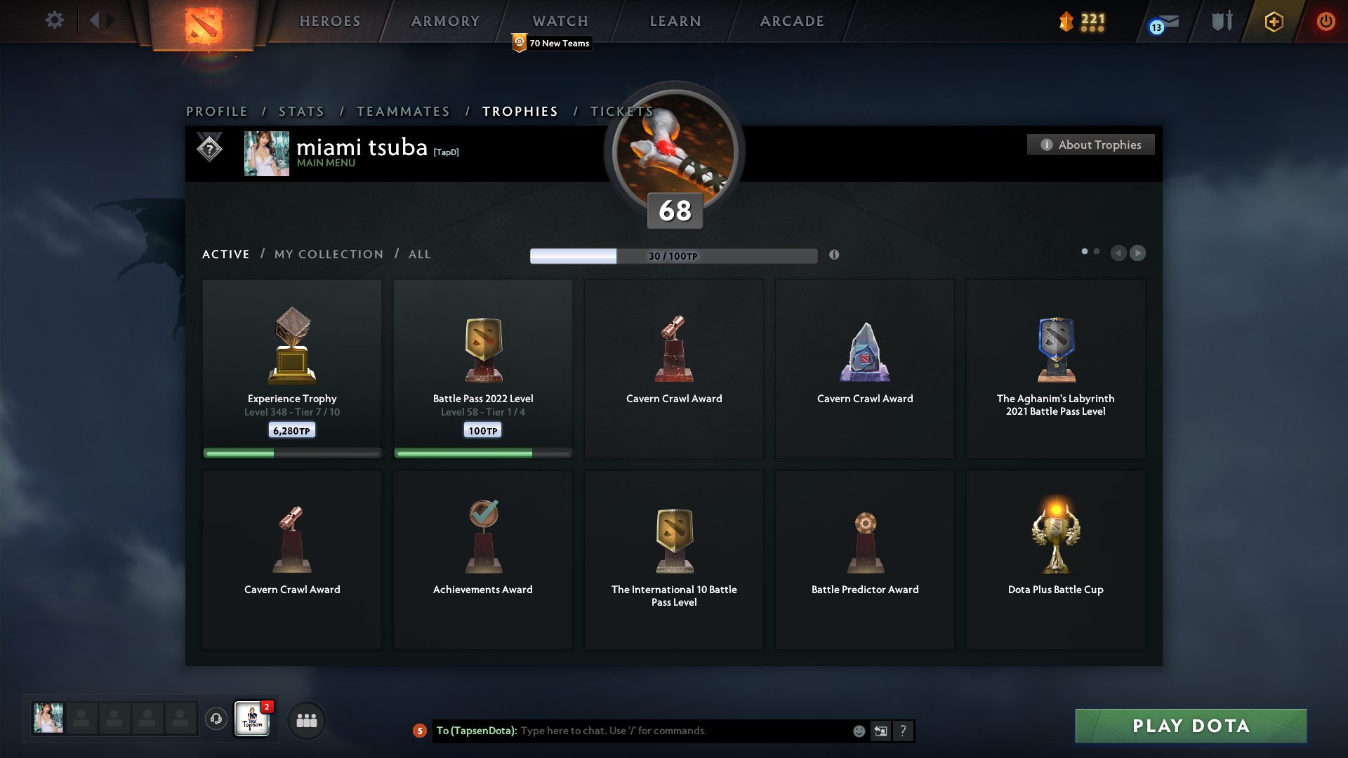 Uncalibrated | MMR: TBD - Behavior: 10700 - Communication: 9700