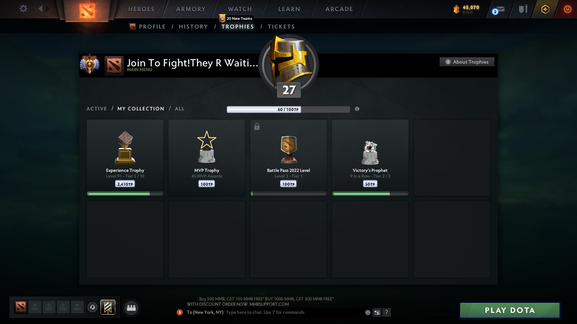 Immortal | MMR: 6346 - Behavior: 9755 - Communication: 9755