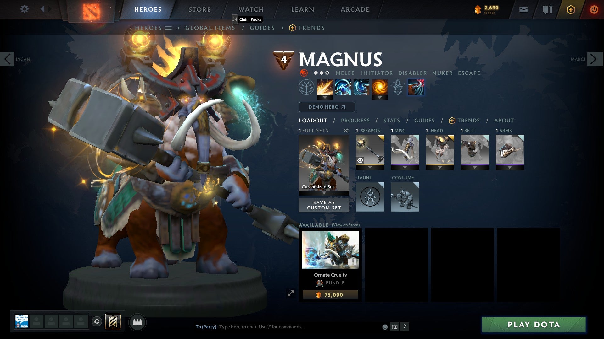 Ancient III | MMR: 4160 - Behavior: 10000