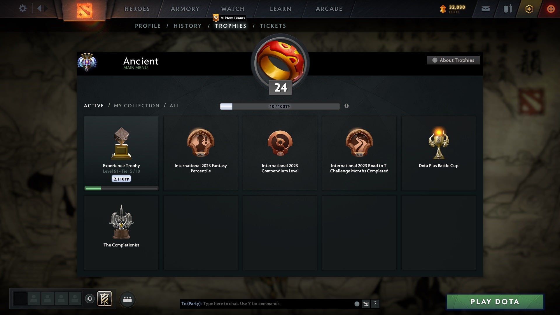 Ancient IV | MMR: 4405 - Behavior: 10325 - Communication: 10325