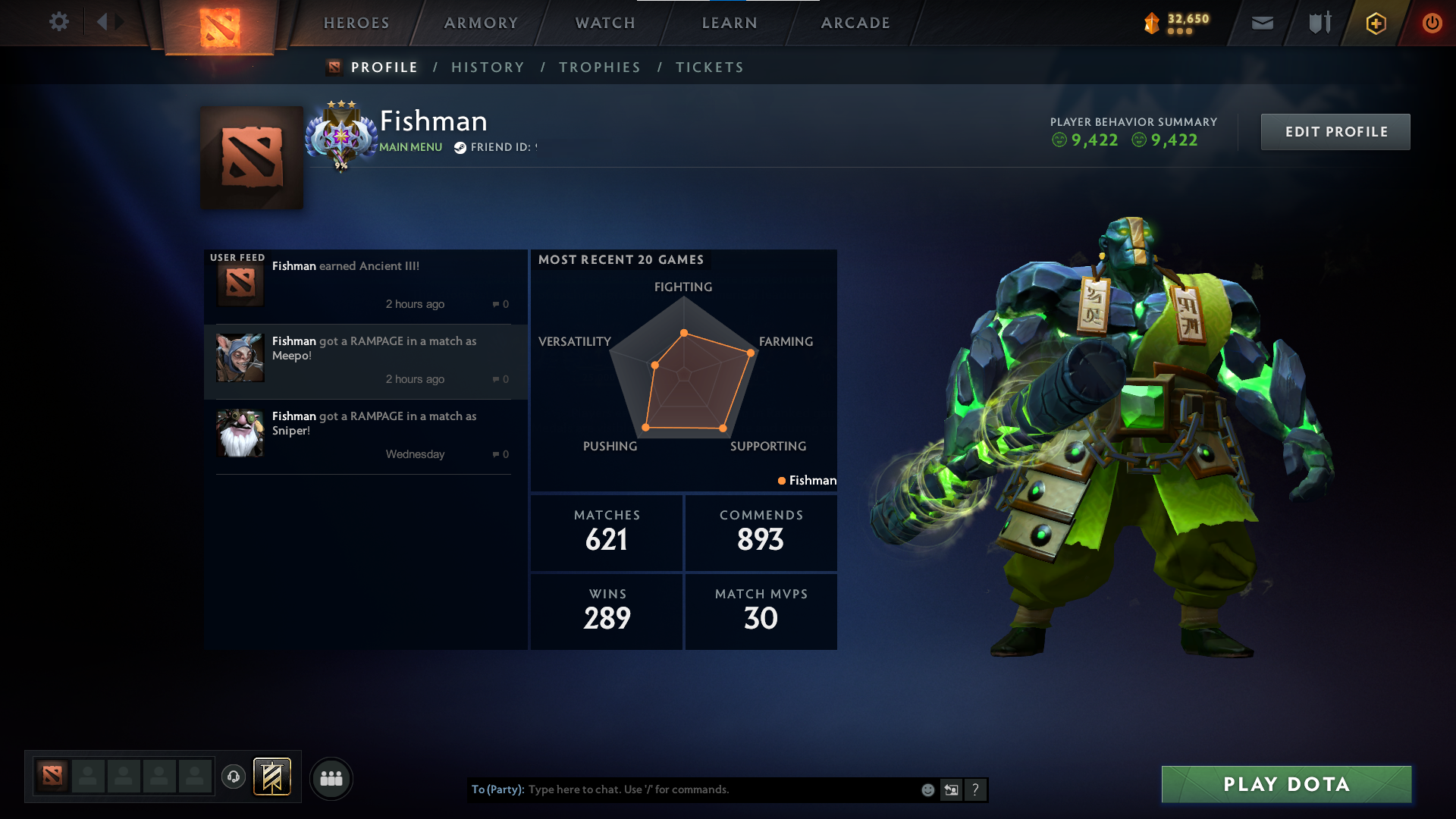 Ancient III | MMR: 4173 - Behavior: 9422 - Communication: 9422