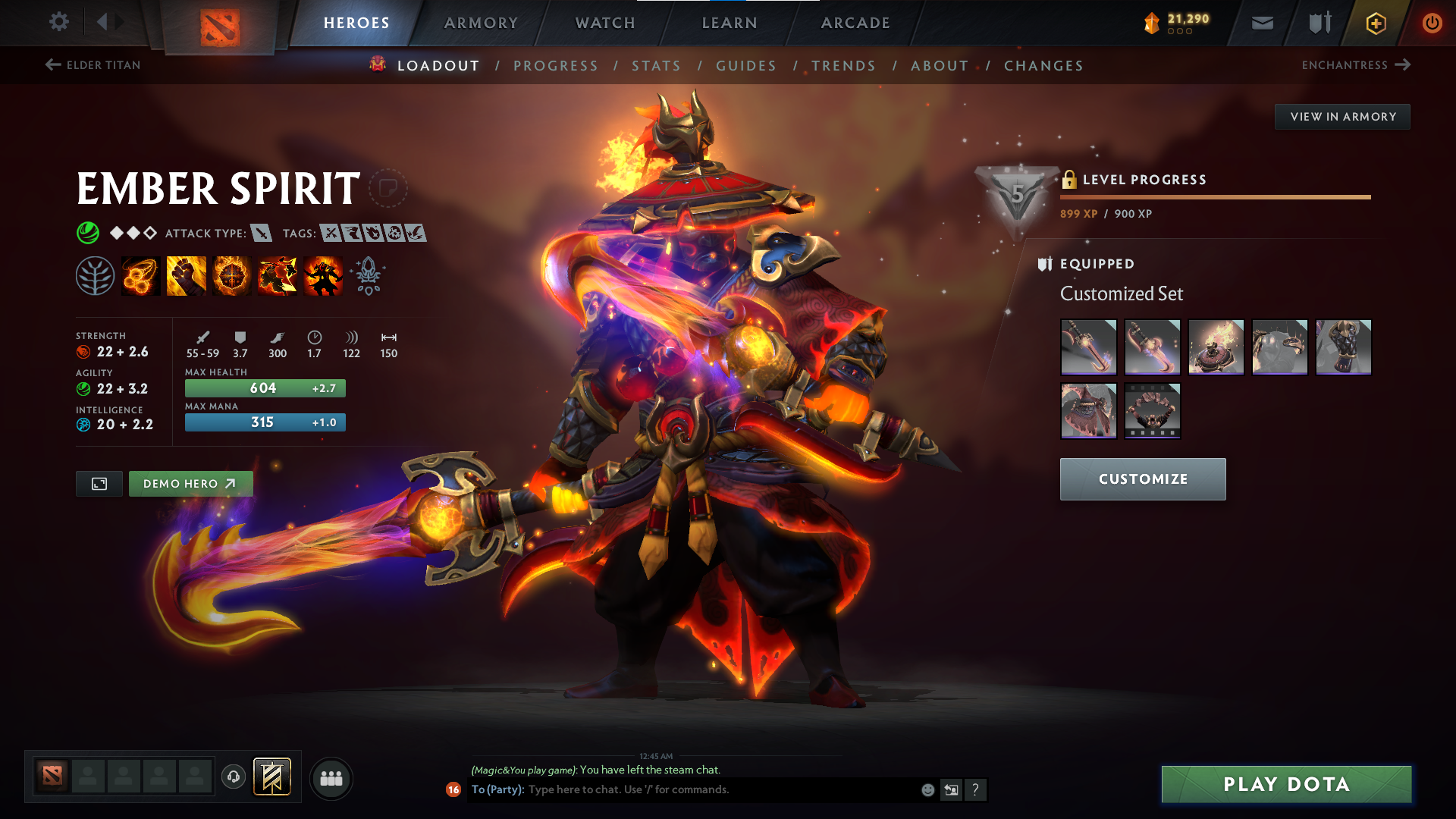 Legend III | MMR: 3411 - Behavior: 10258 - Communication: 10258