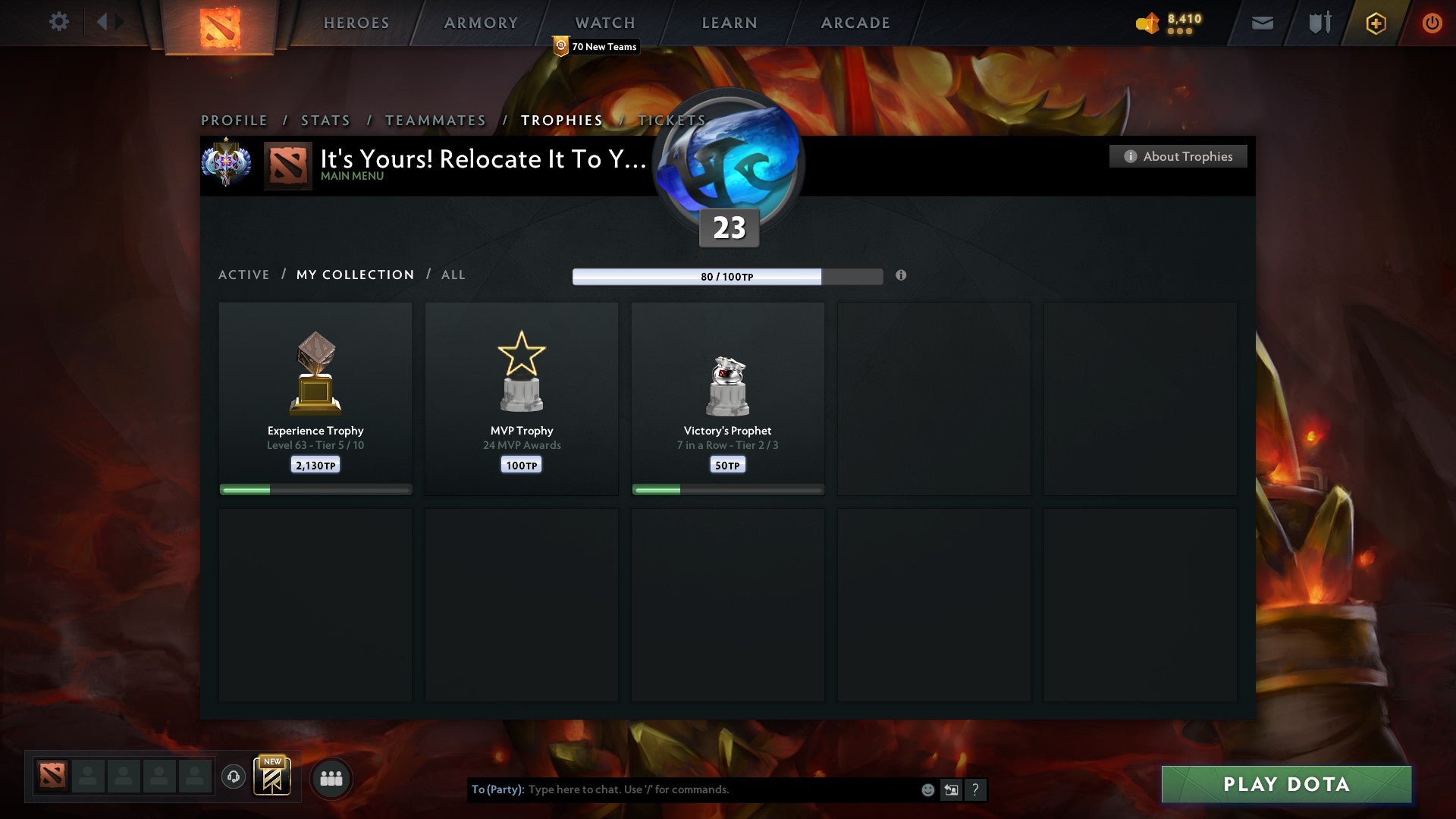 Ancient I | MMR: 3836 - Behavior: 9895 - Communication: 9895