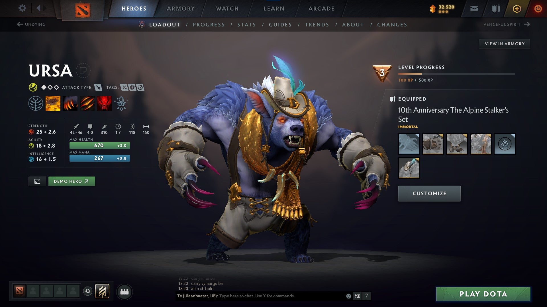 Legend I | MMR: 3159 - Behavior: 9133 - Communication: 9133