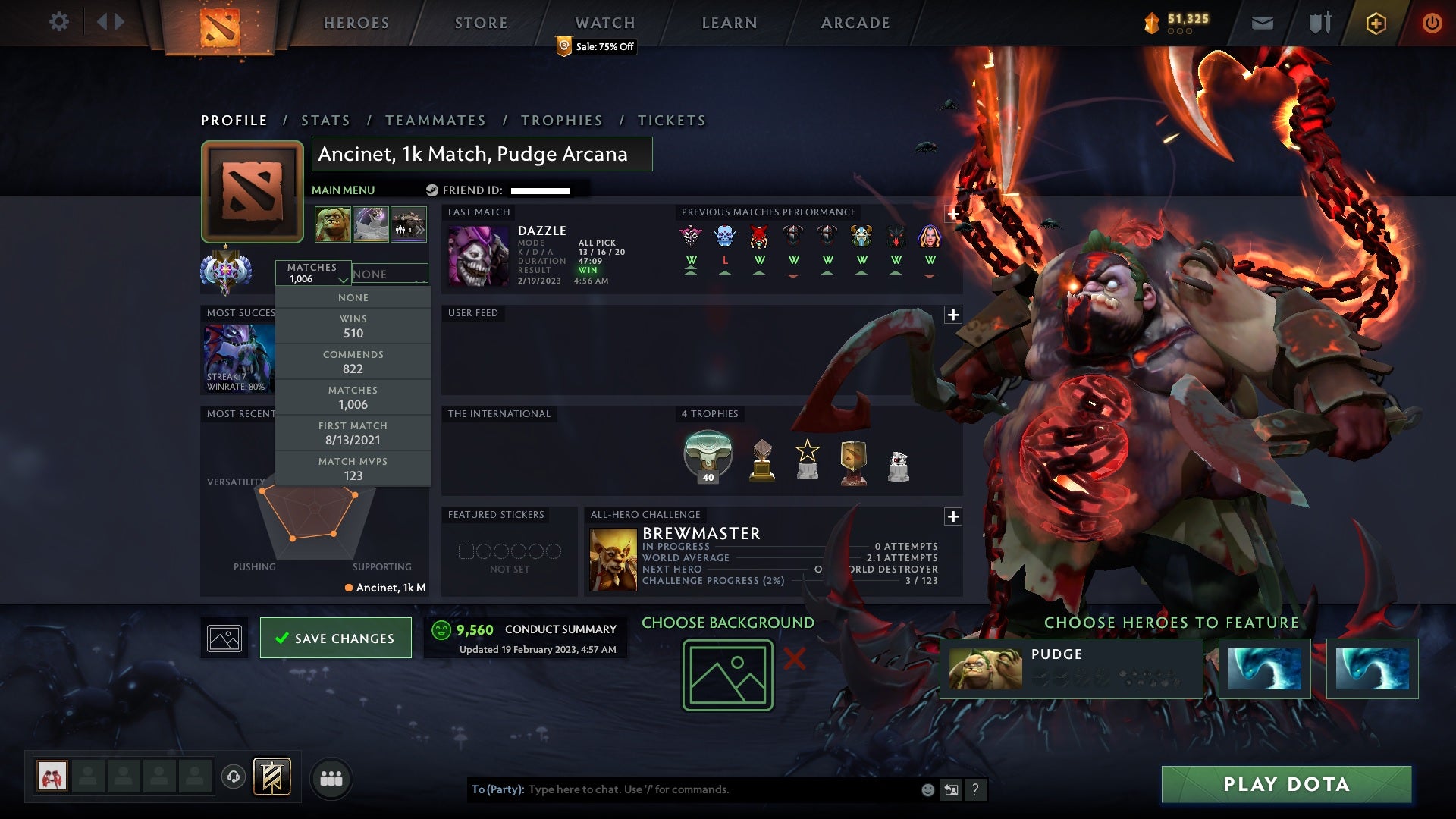 Ancient I | MMR: 3880 - Behavior: 9560
