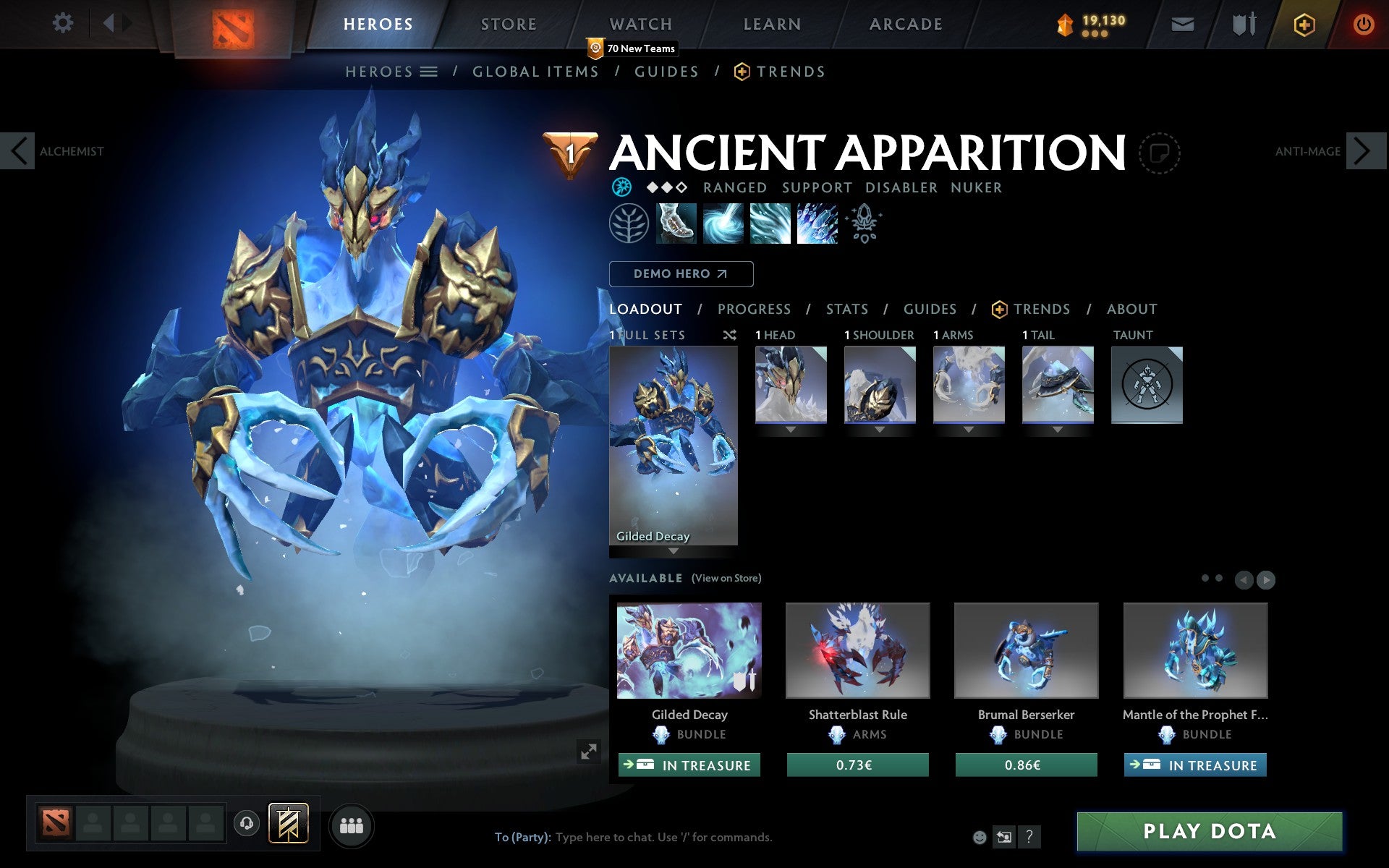 Ancient IV | MMR: 4443 - Behavior: 10000