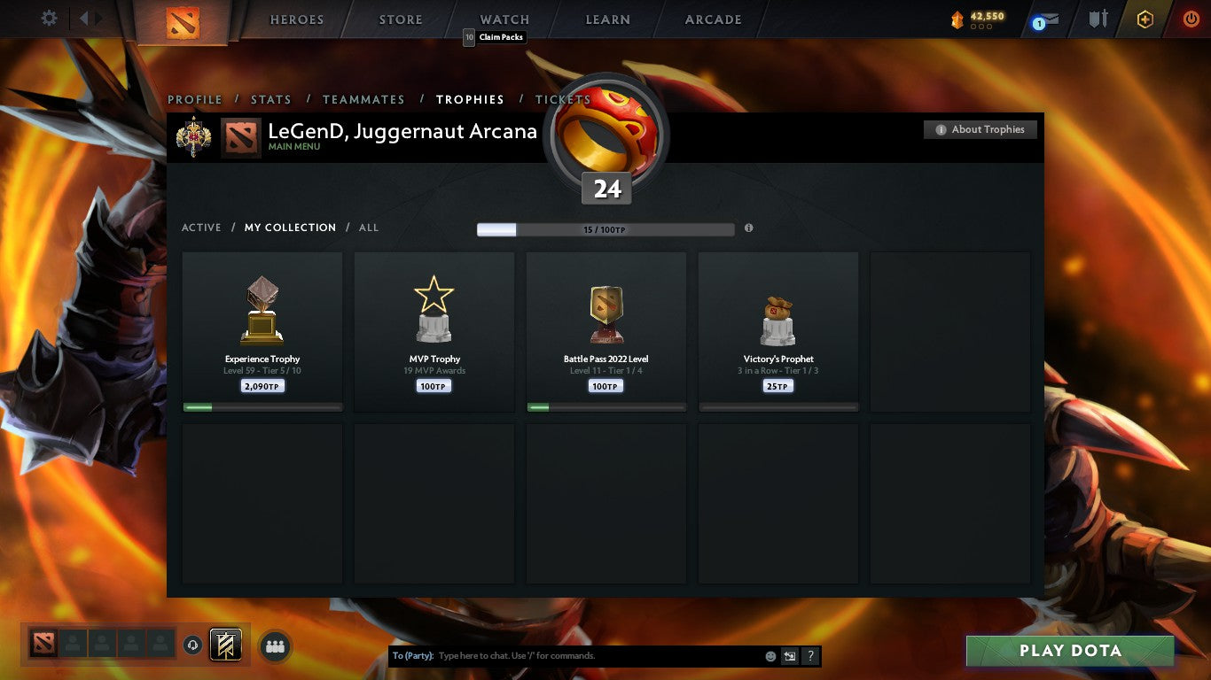 Legend I | MMR: 3030 - Behavior: 10000