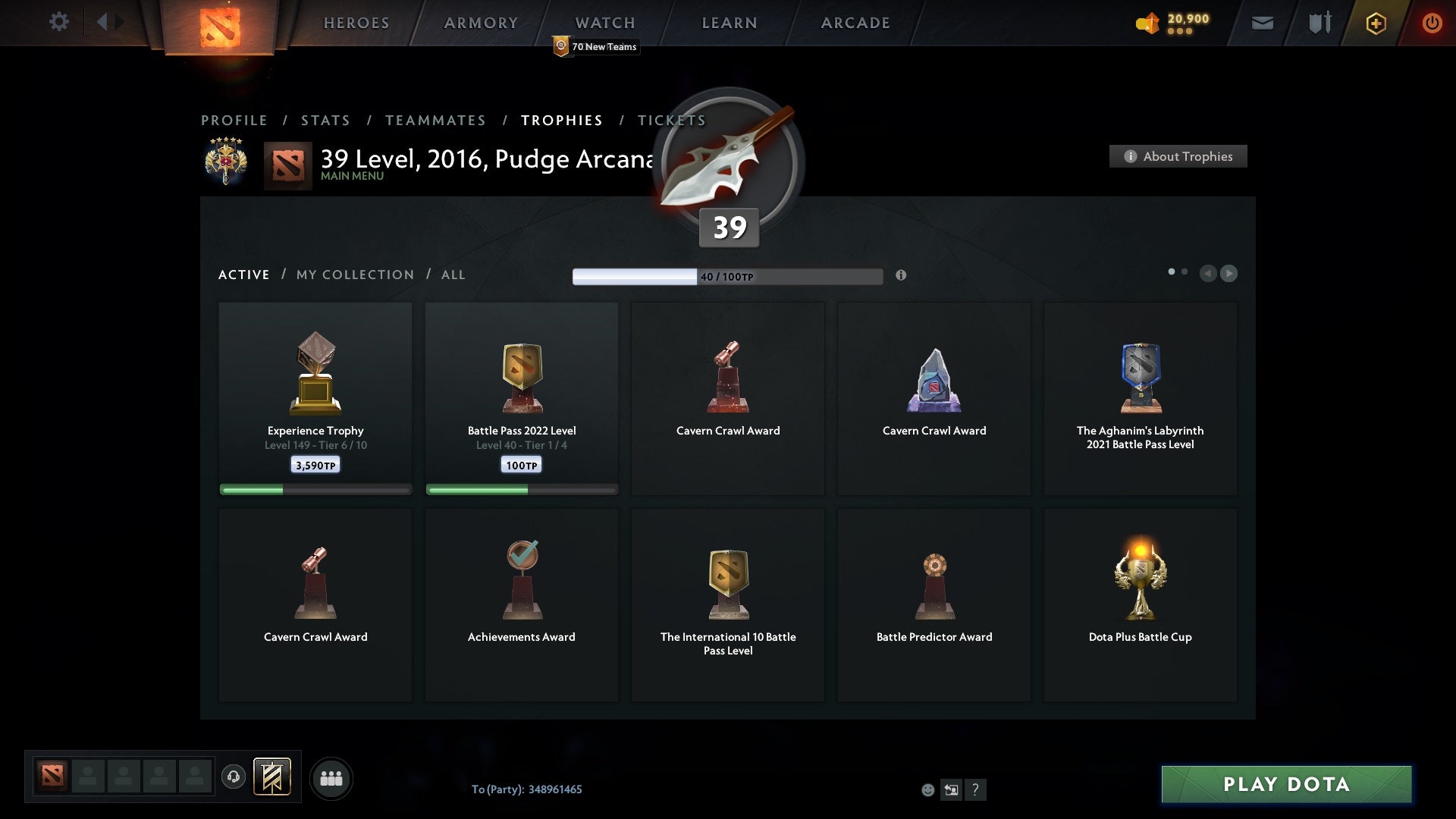 Legend V | MMR: 3718 - Behavior: 12000 - Communication: 11800