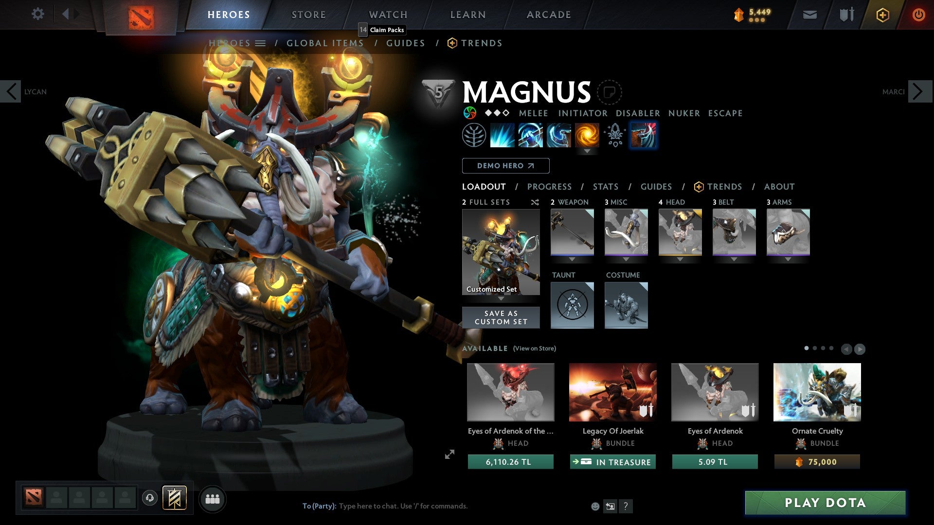 Ancient V | MMR: 4505 - Behavior: 10000