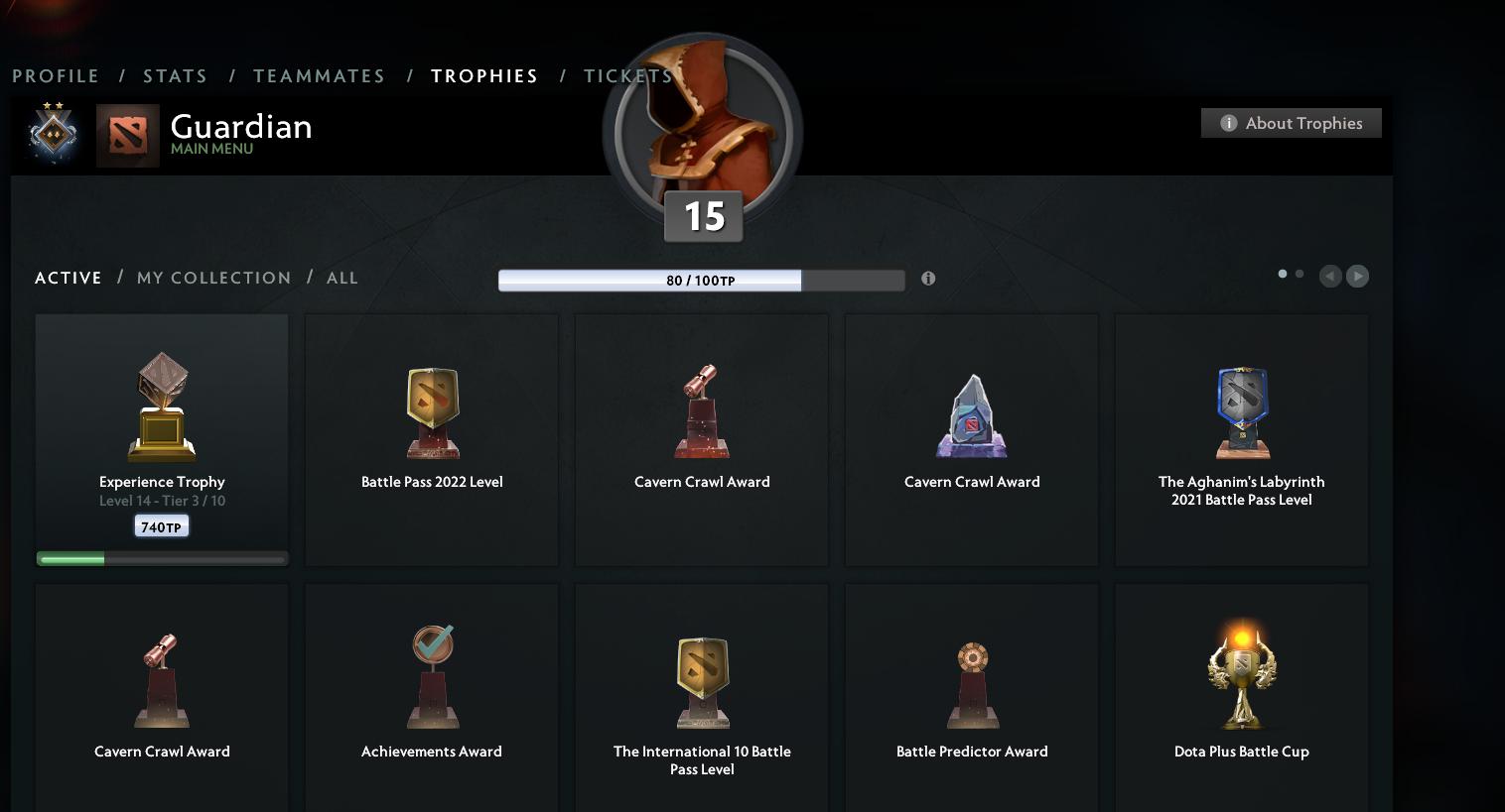 Guardian II | MMR: 930 - Behavior: 8977