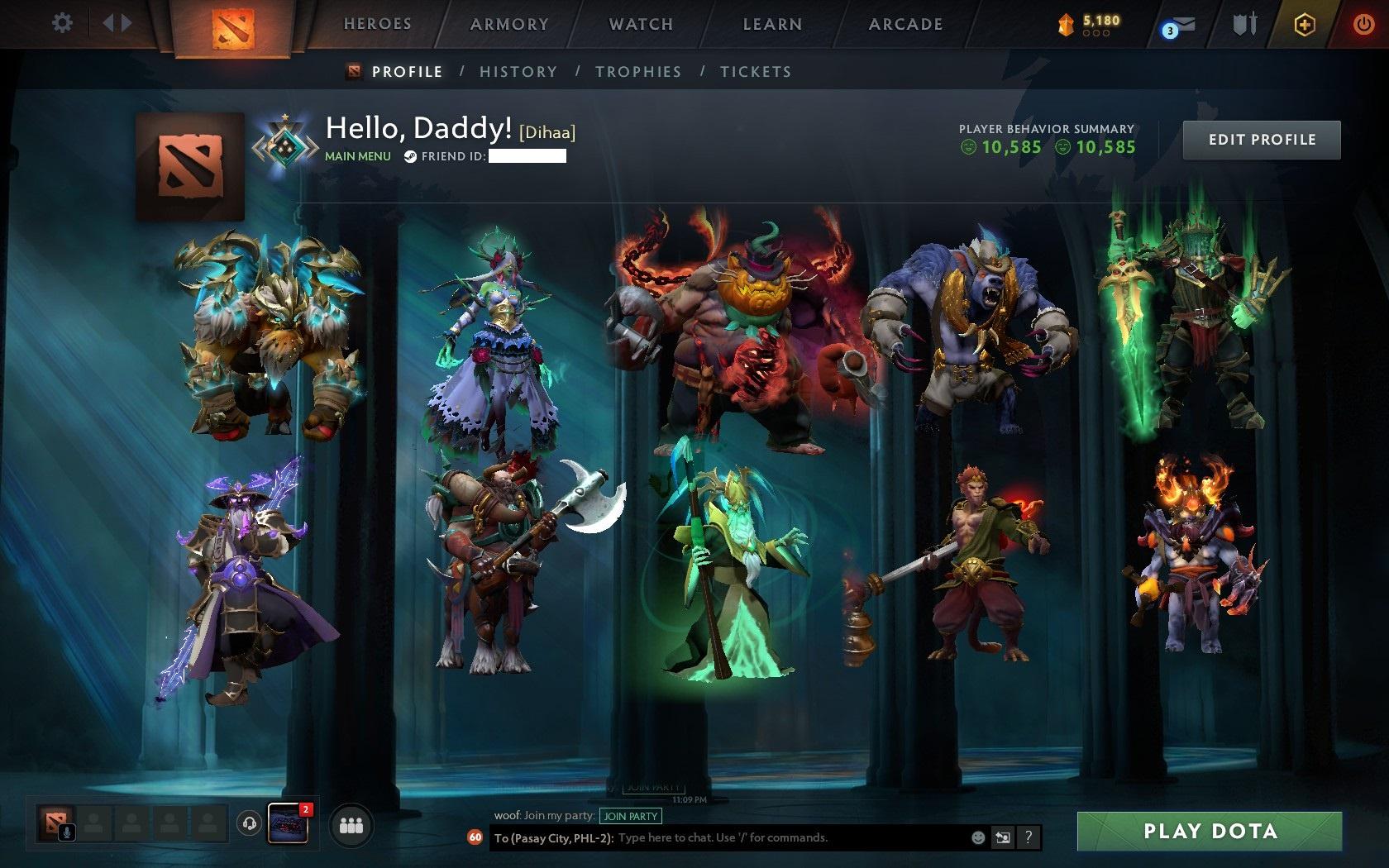 Crusader I | MMR: 1391 - Behavior: 10585 - Communication: 10585