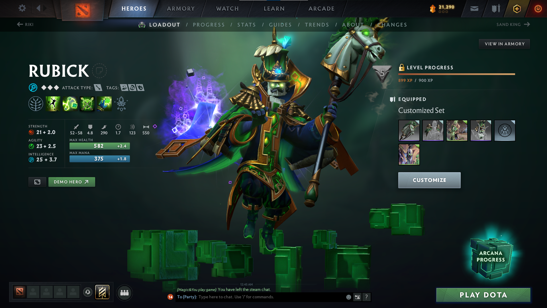 Legend III | MMR: 3411 - Behavior: 10258 - Communication: 10258