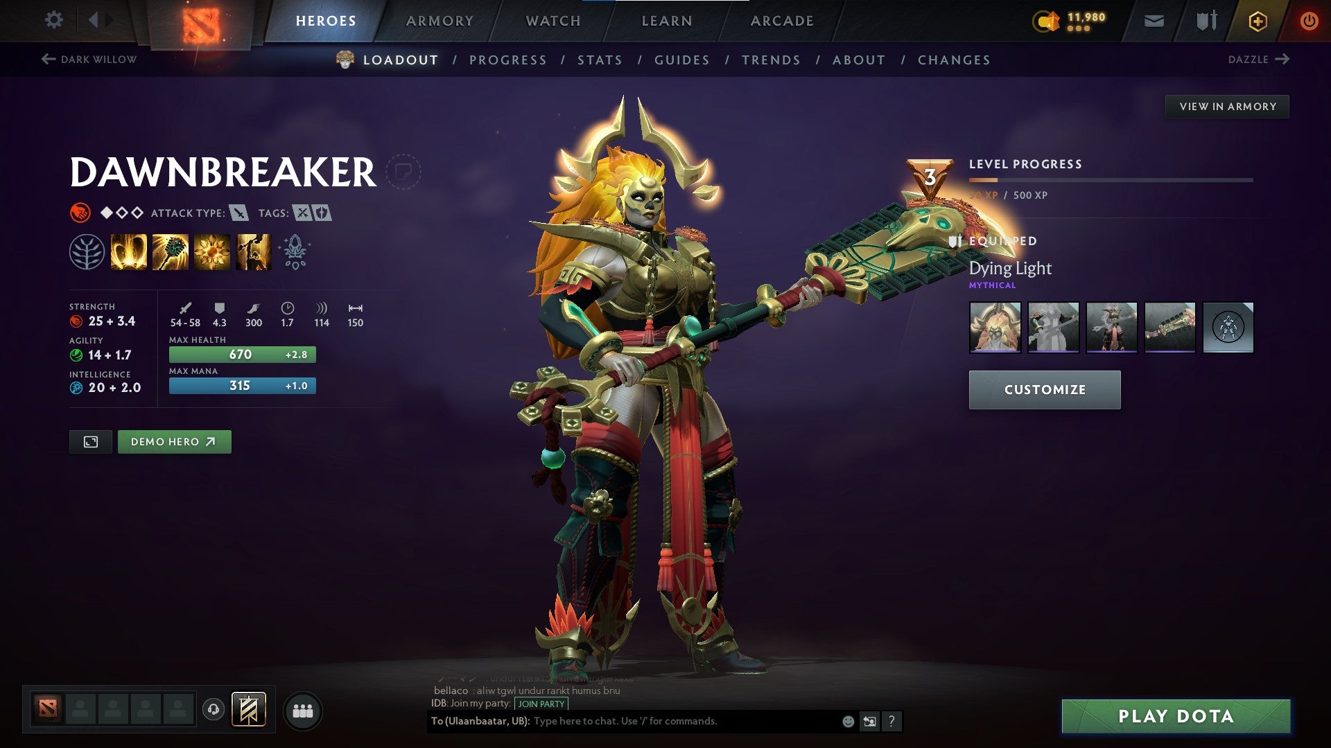 Legend V | MMR: 3718 - Behavior: 9925 - Communication: 9925