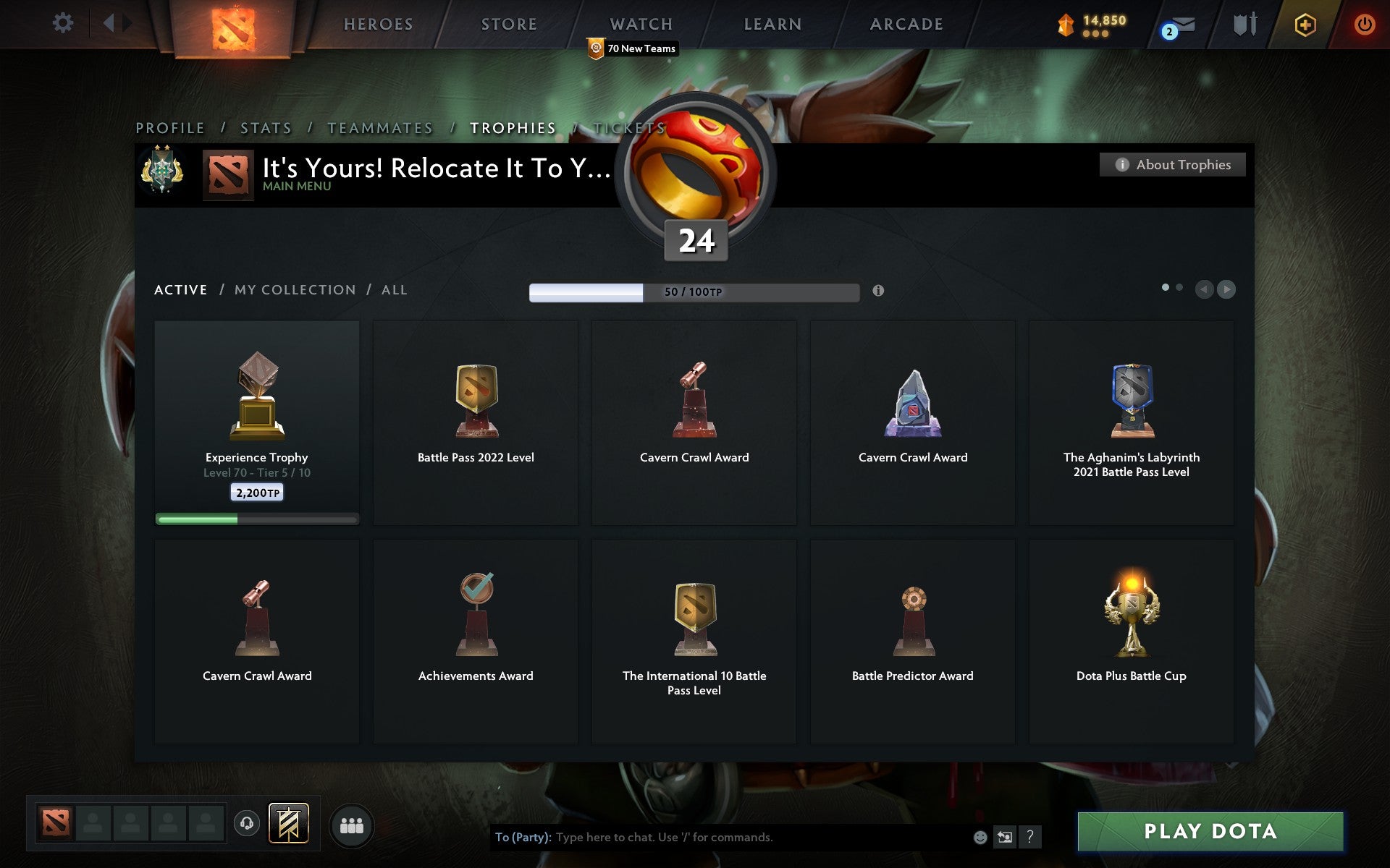 Archon II | MMR: 2481 - Behavior: 9955