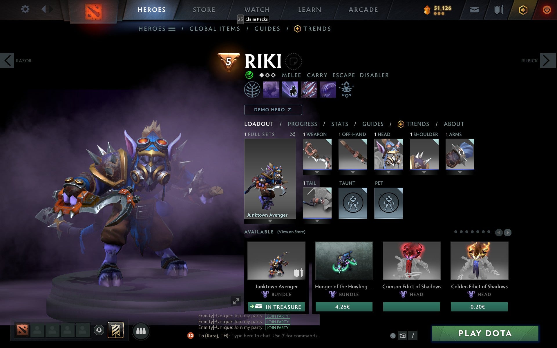 Legend III | MMR: 3365 - Behavior: 9080