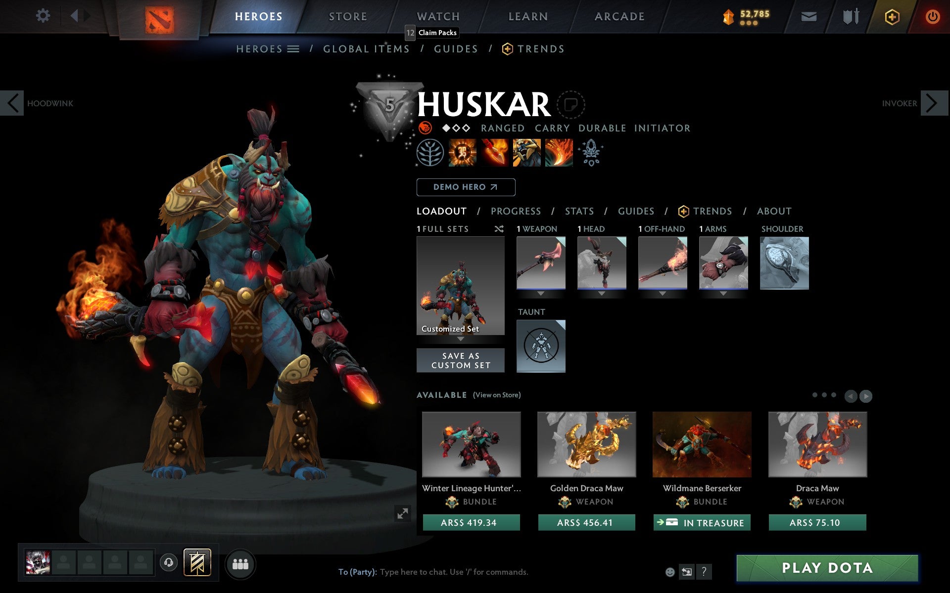 Ancient V | MMR: 4483 - Behavior: 9673