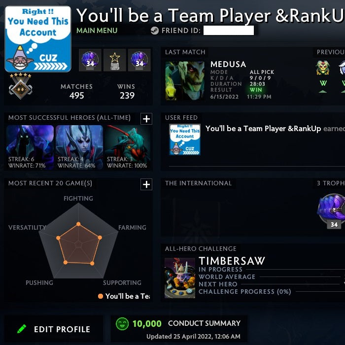 Guardian V | MMR: 1400 - Behavior: 10000