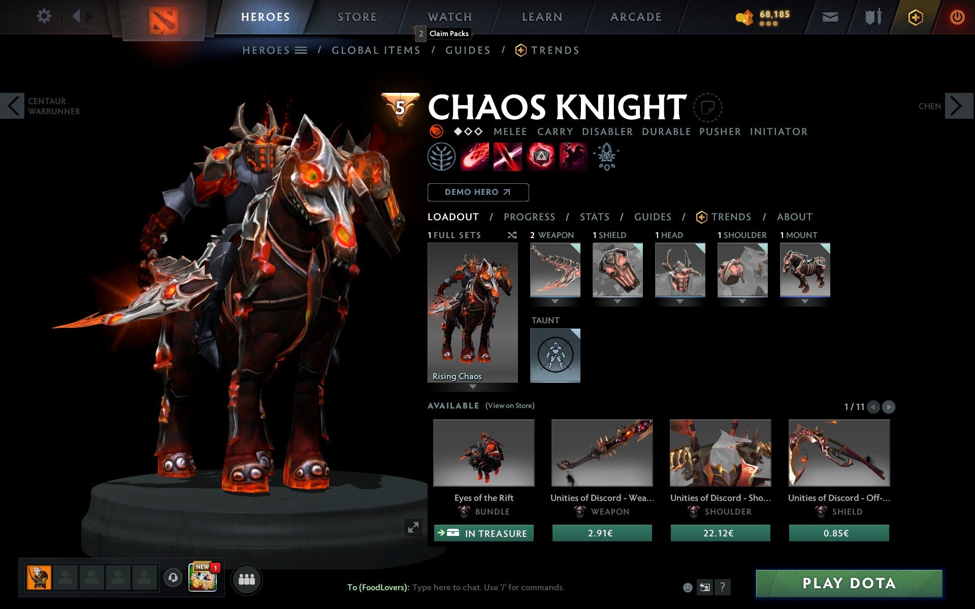 Herald I | MMR: 121 - Behavior: 9298