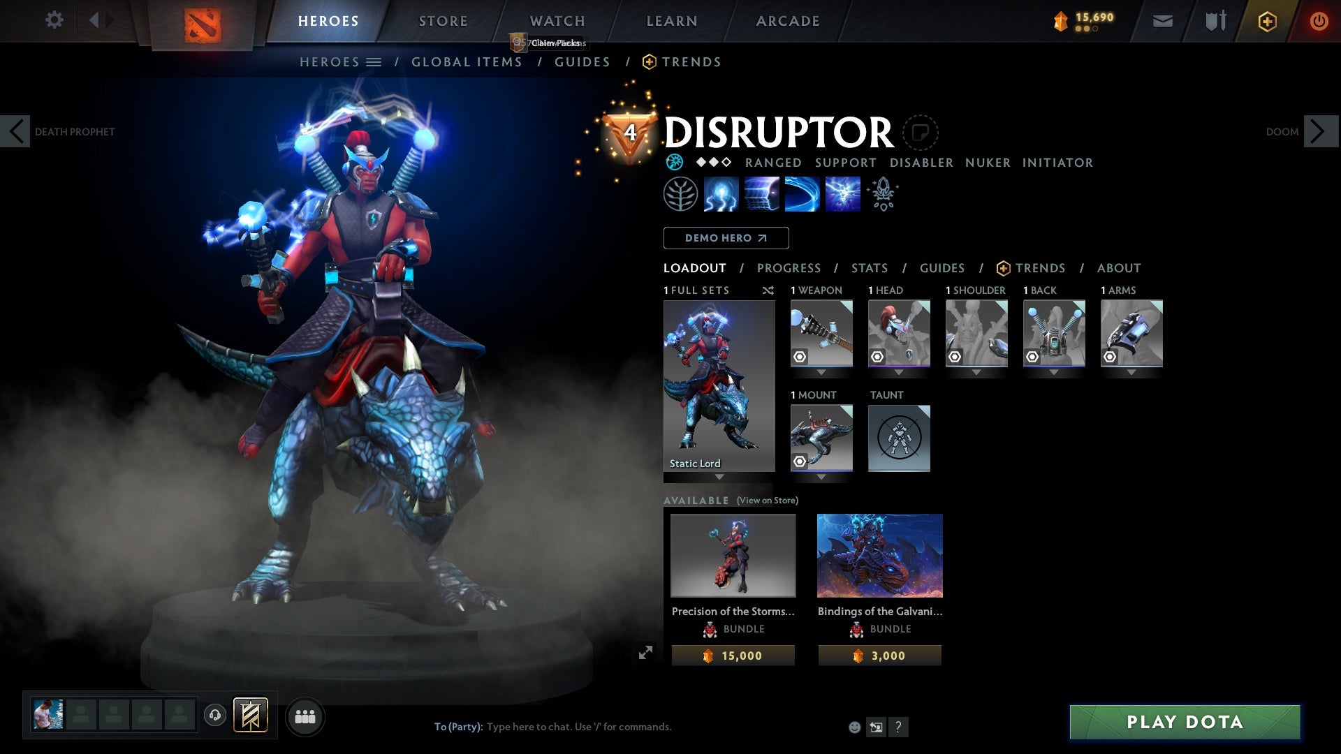 Ancient I | MMR: 3970 - Behavior: 9559 - Communication: 9559