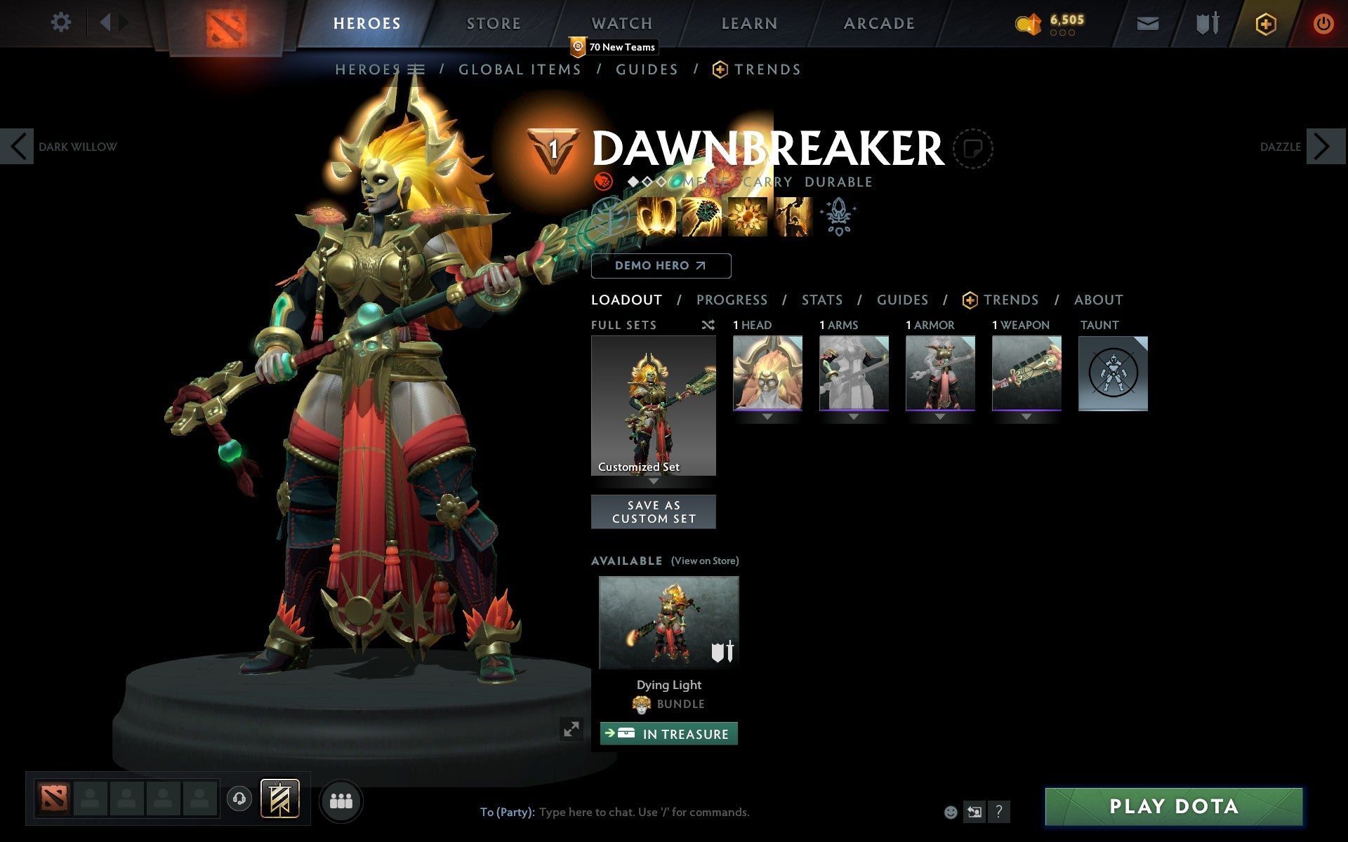 Herald I | MMR: 1 - Behavior: 9650