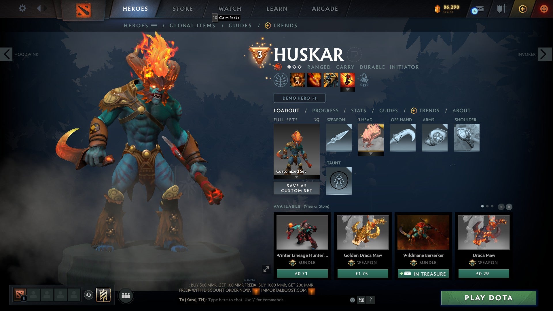 Crusader II | MMR: 1670 - Behavior: 9530