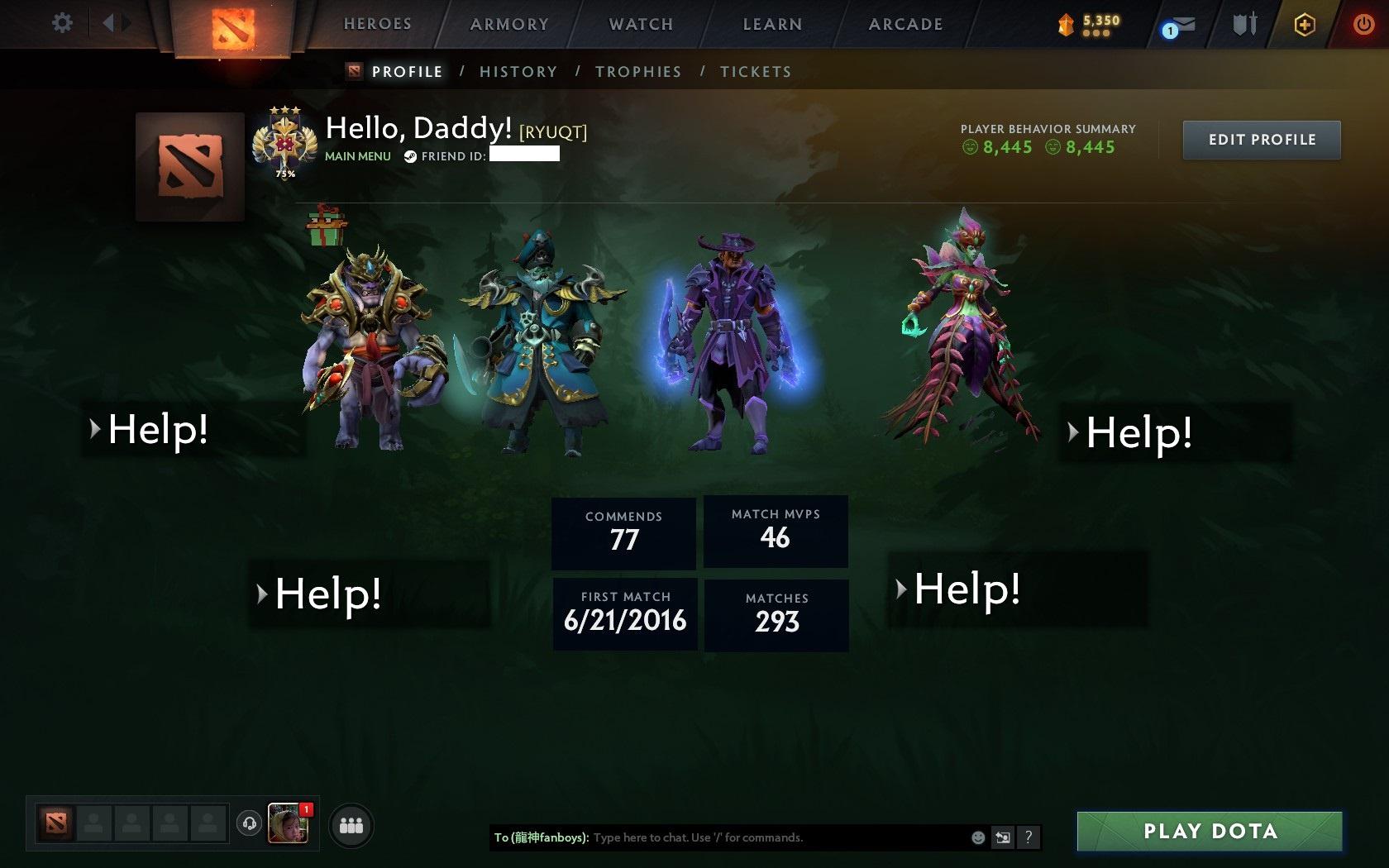 Legend III | MMR: 3505 - Behavior: 8445 - Communication: 8445