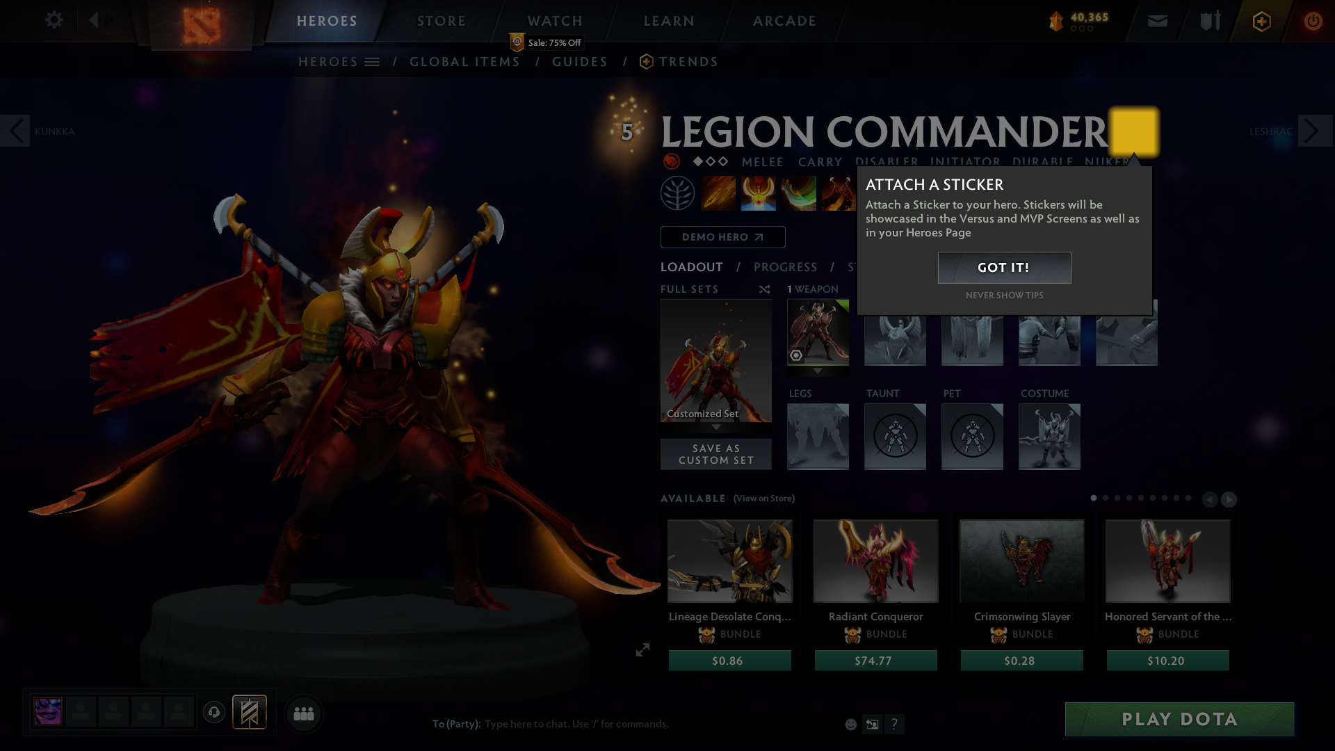 Crusader I | MMR: 1490 - Behavior: 10000