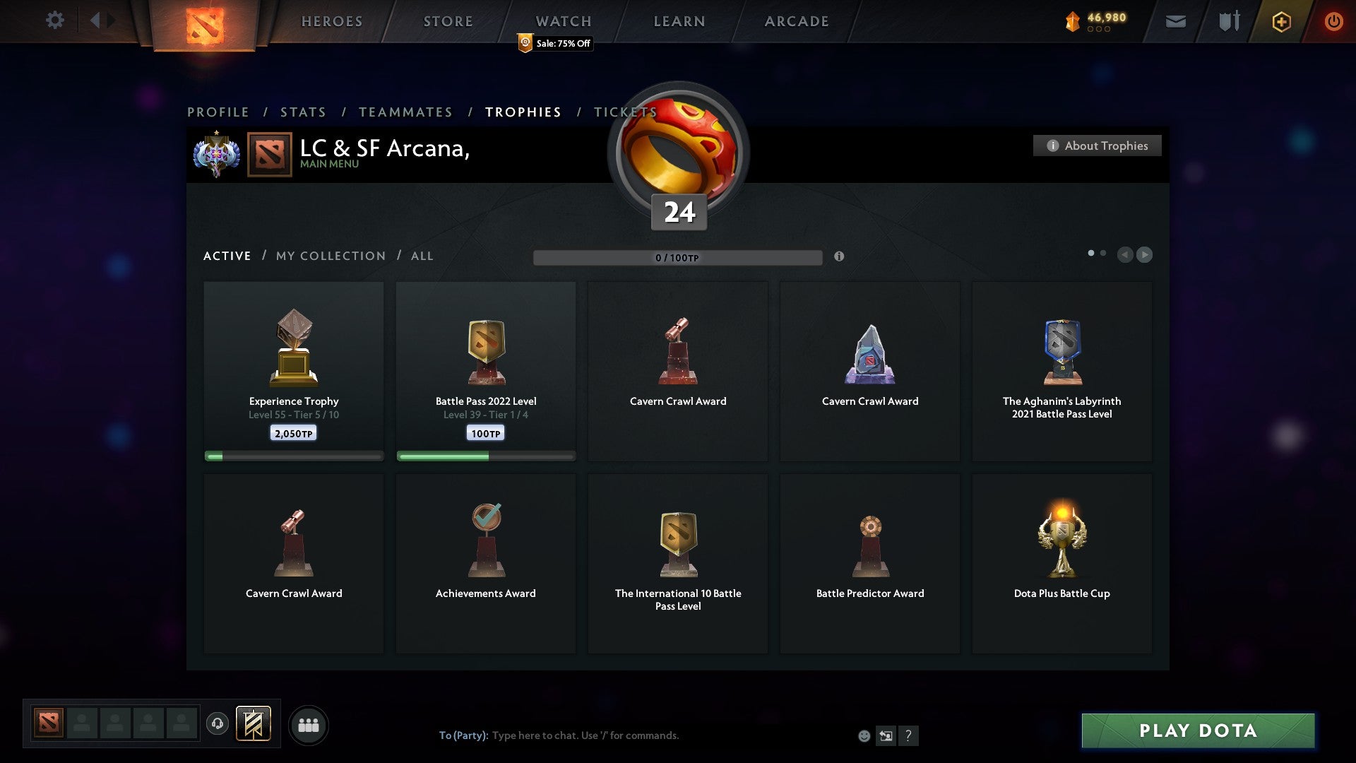 Ancient I | MMR: 3930 - Behavior: 10000