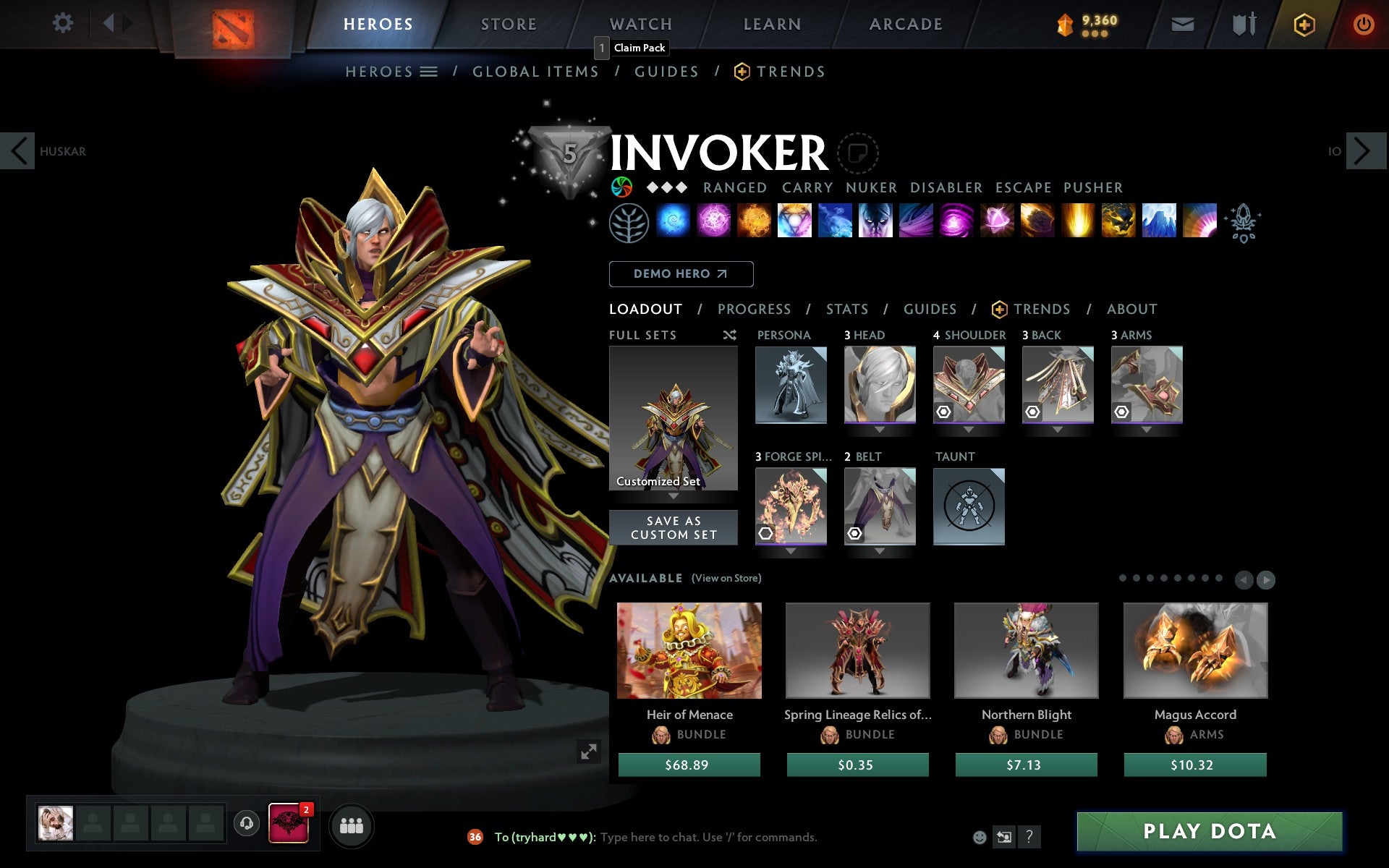 Ancient I | MMR: 3966 - Behavior: 10000