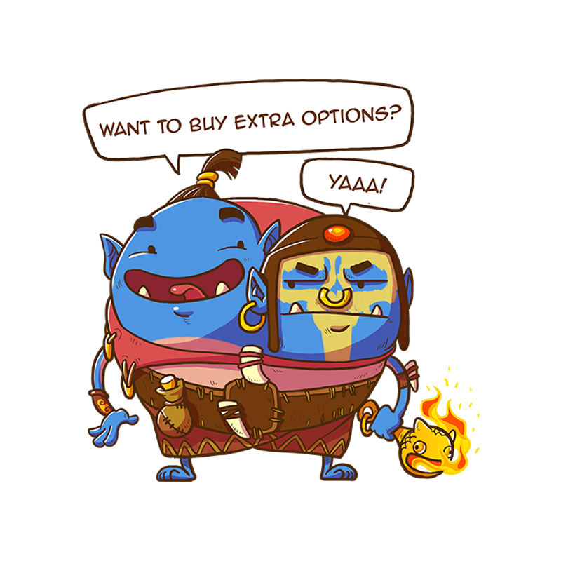 Options supplémentaires de Dota 2