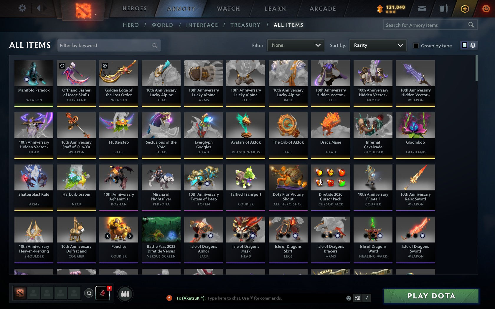 Legend V | MMR: 3702 - Behavior: 10794 - Communication: 10794