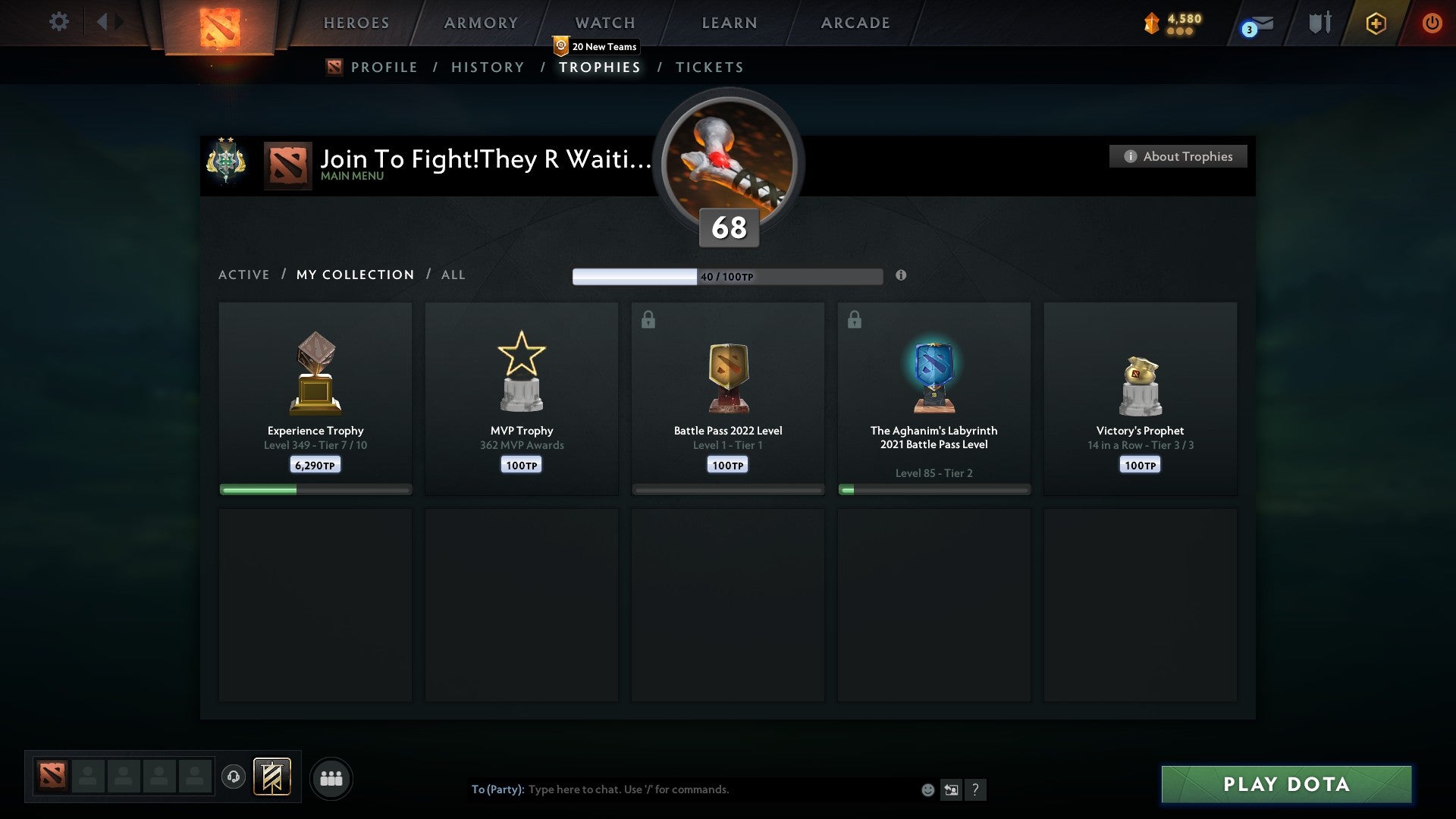 Archon II | MMR: 2613 - Behavior: 10200 - Communication: 10200