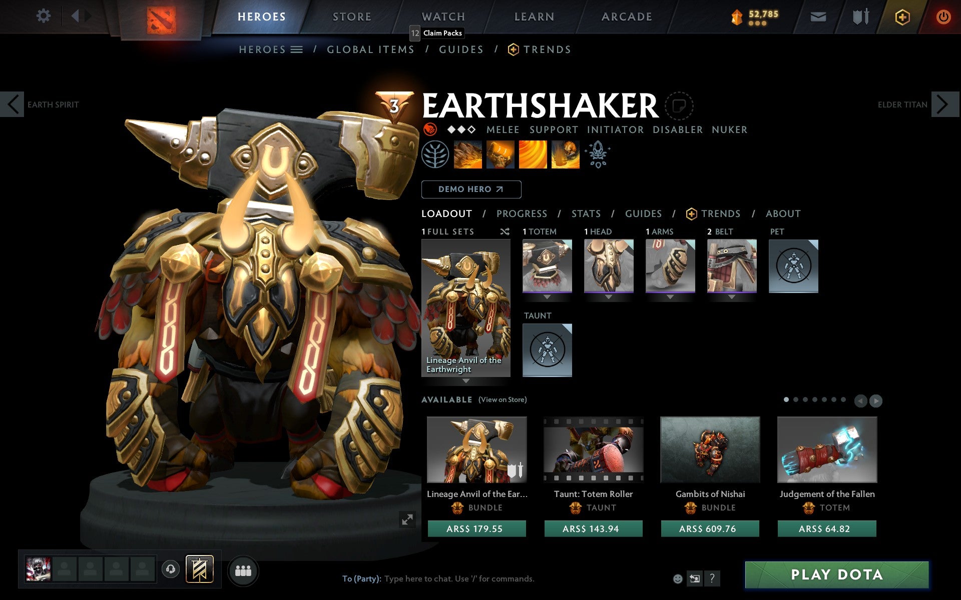 Ancient V | MMR: 4483 - Behavior: 9673