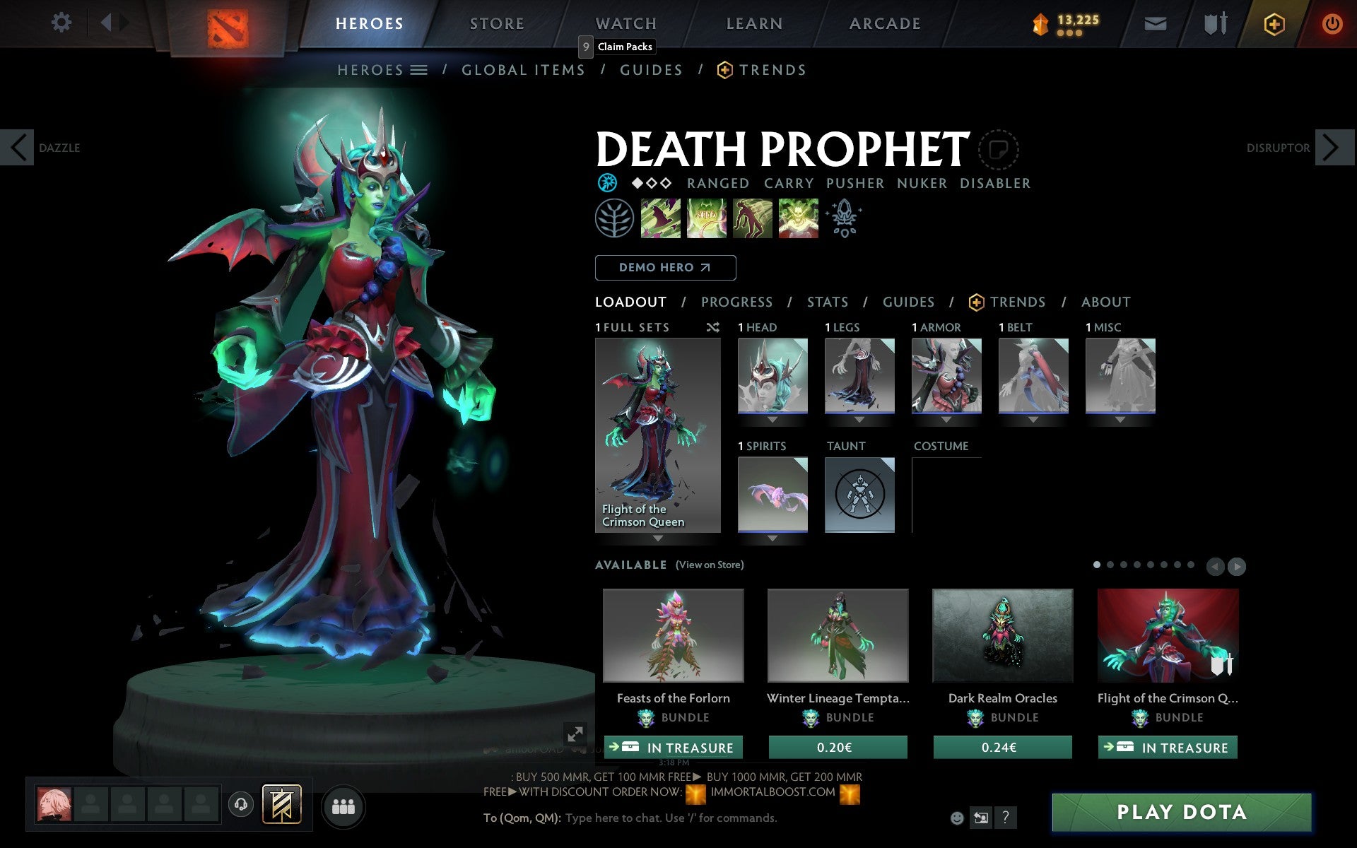 Ancient II | MMR: 3958 - Behavior: 9520