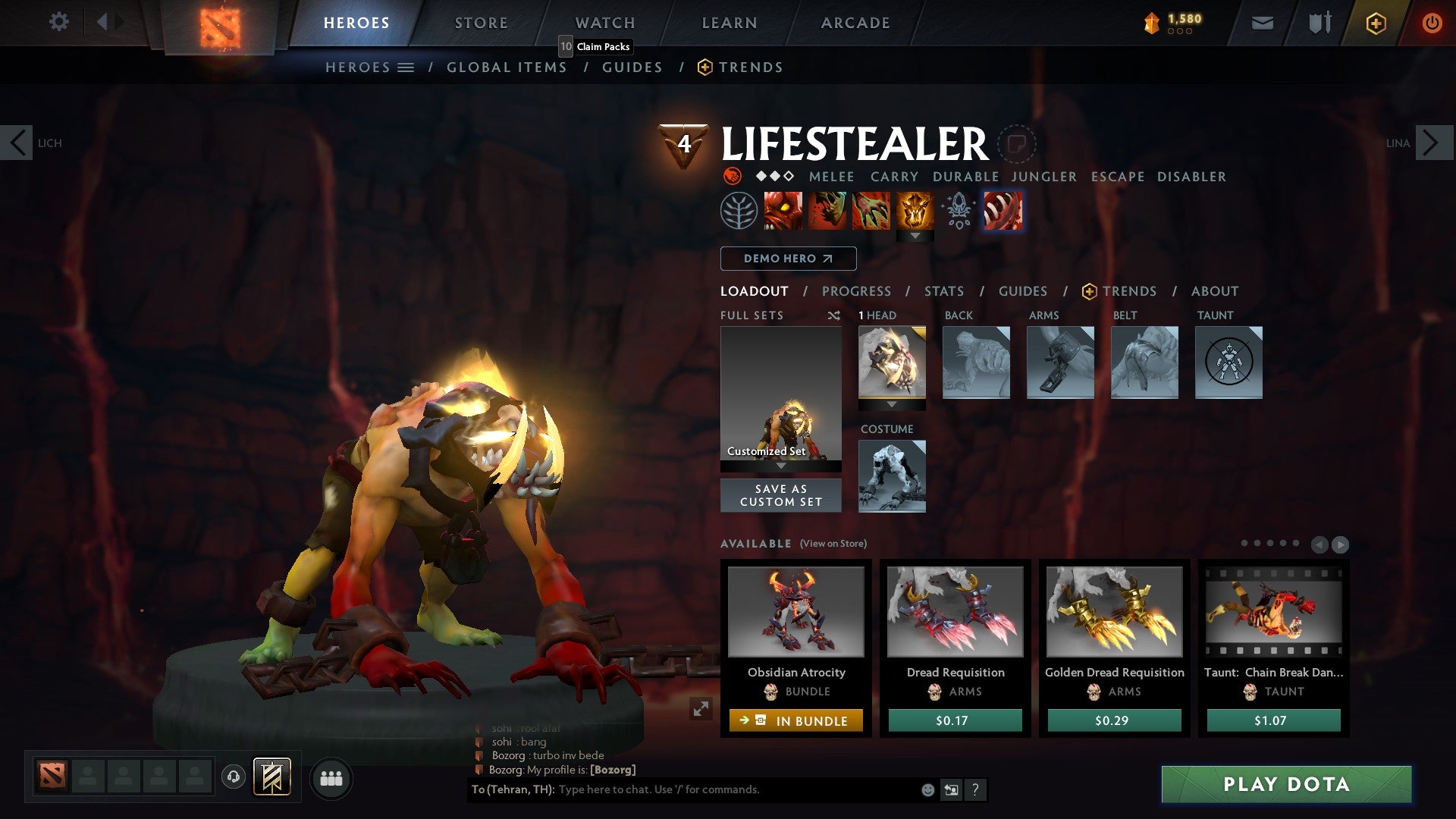 Ancient I | MMR: 3870 - Behavior: 8960