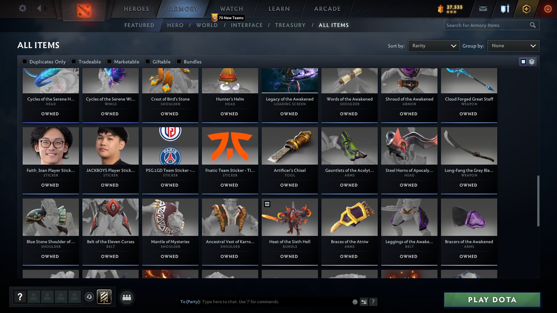 Ancient I | MMR: 3877 - Behavior: 10000 - Communication: 10000