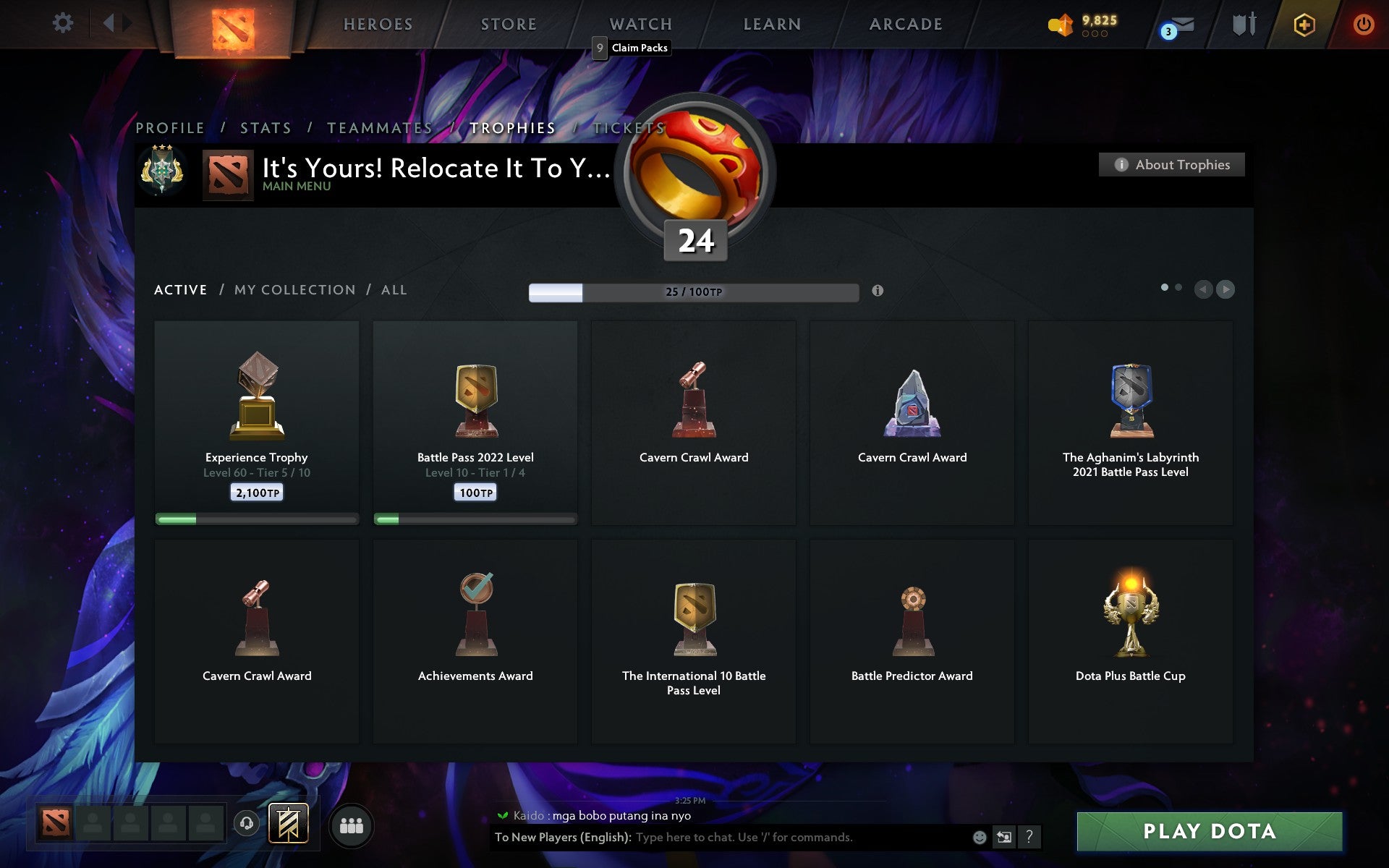 Archon III | MMR: 2685 - Behavior: 10000