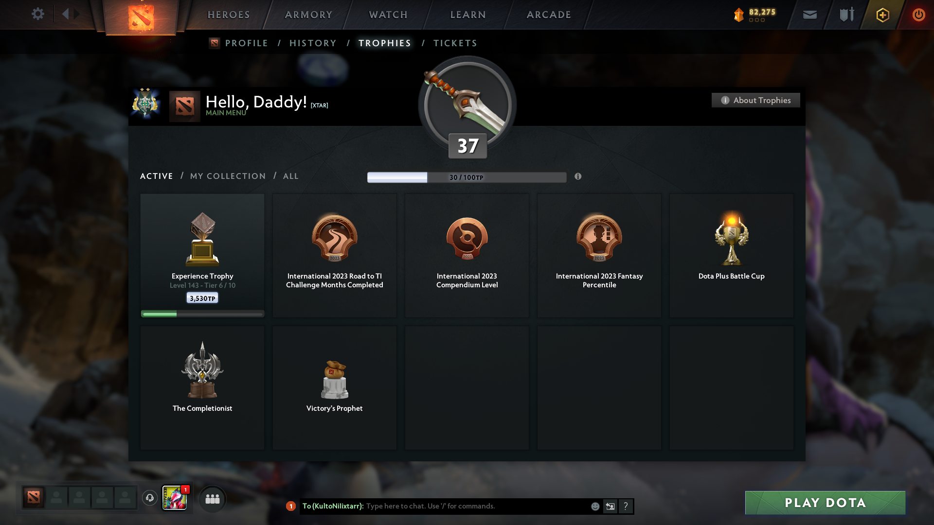 Archon II | MMR: 2439 - Behavior: 8628 - Communication: 8628