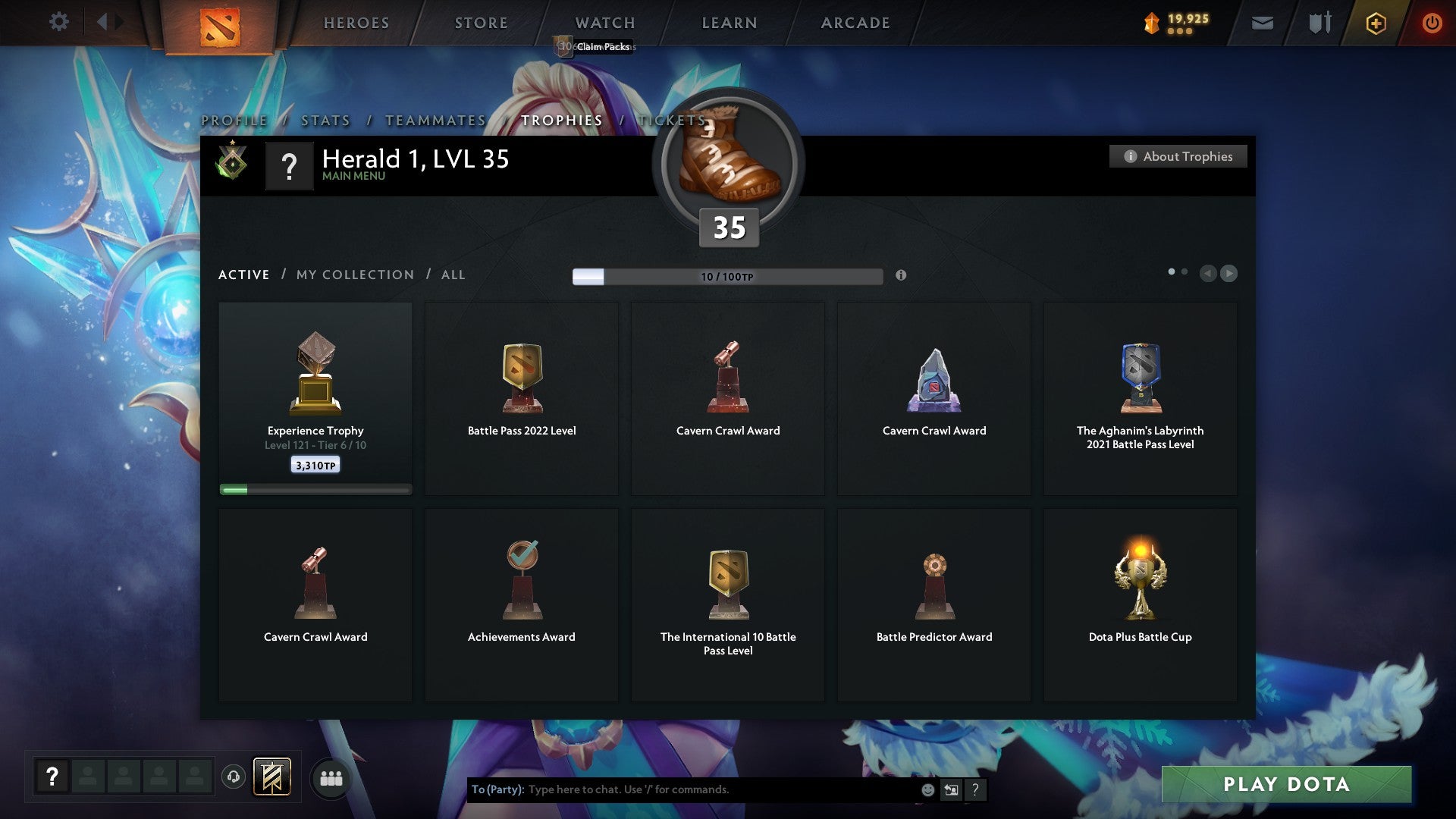 Herald I | MMR: 150 - Behavior: 9373