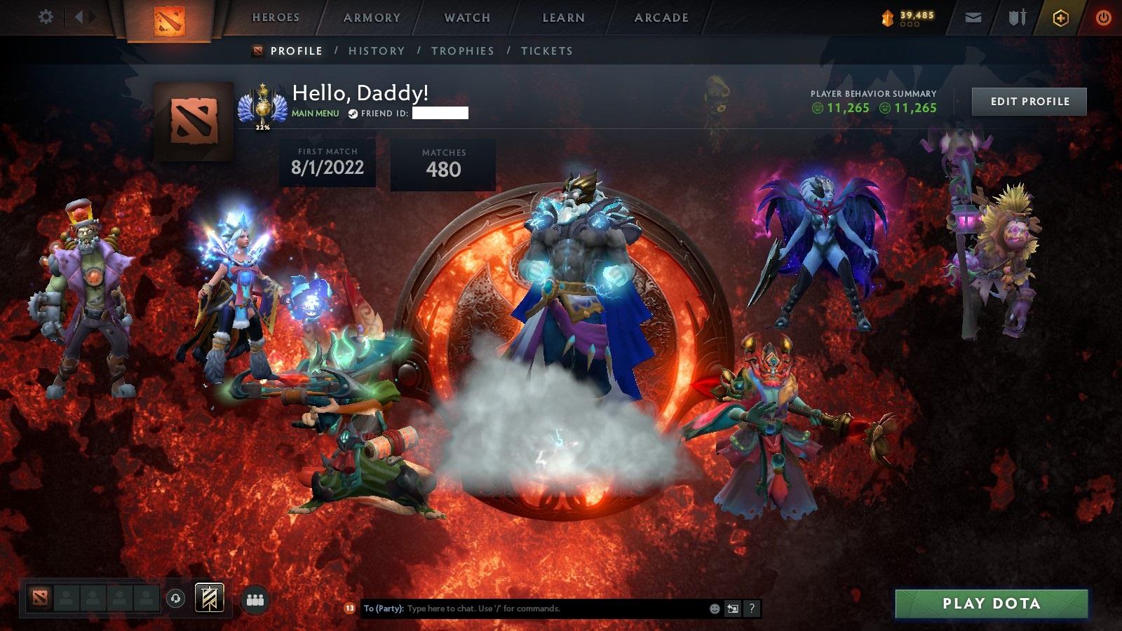 Divine I | MMR: 4665 - Behavior: 11265 - Communication: 11265