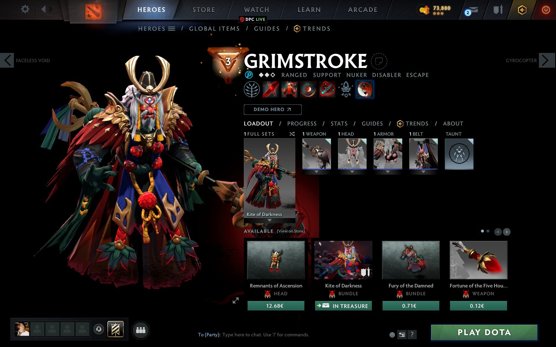 Legend IV | MMR: 3607 - Behavior: 9189