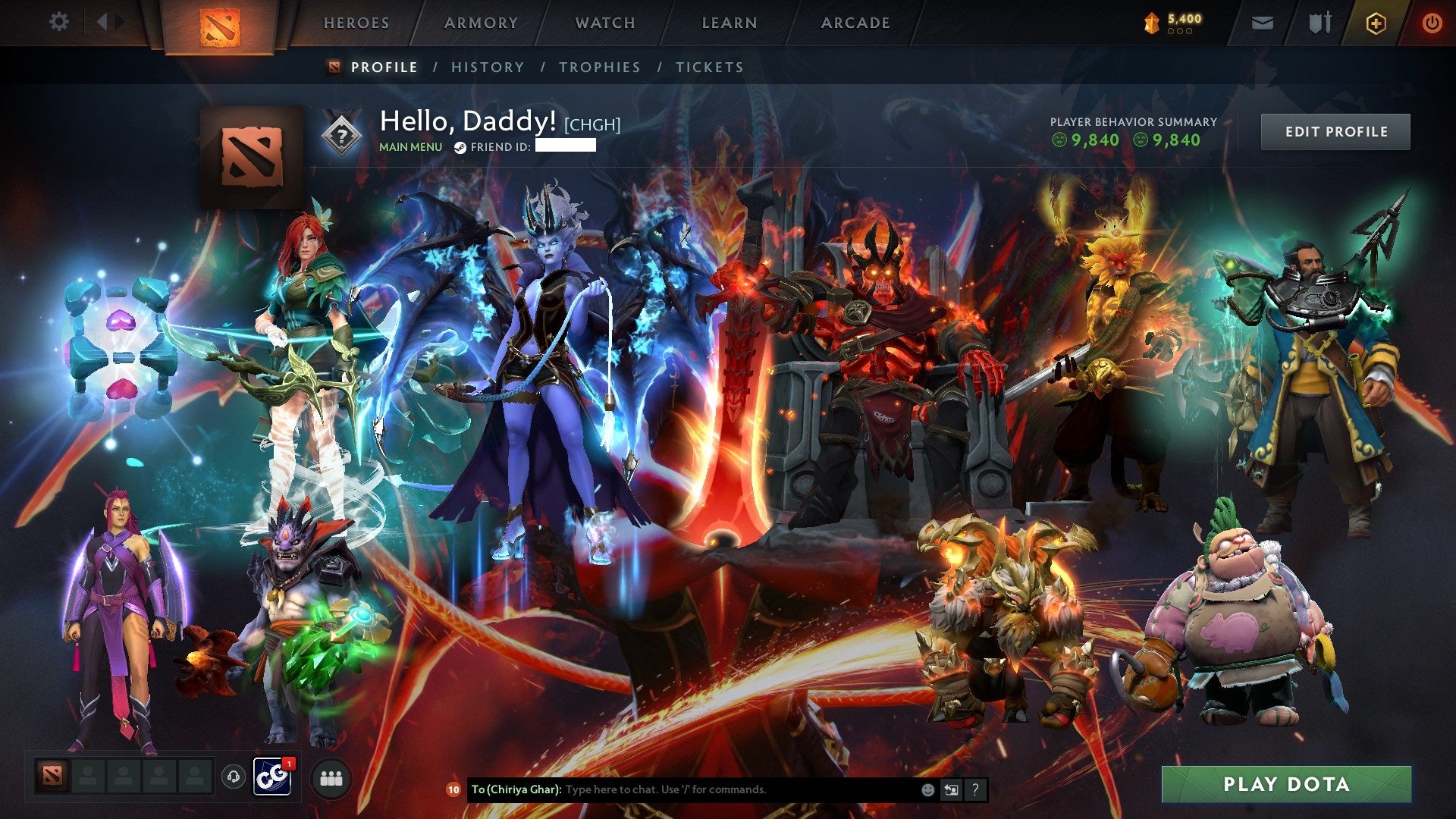 Archon II | MMR: 2400 - Behavior: 9840 - Communication: 9840