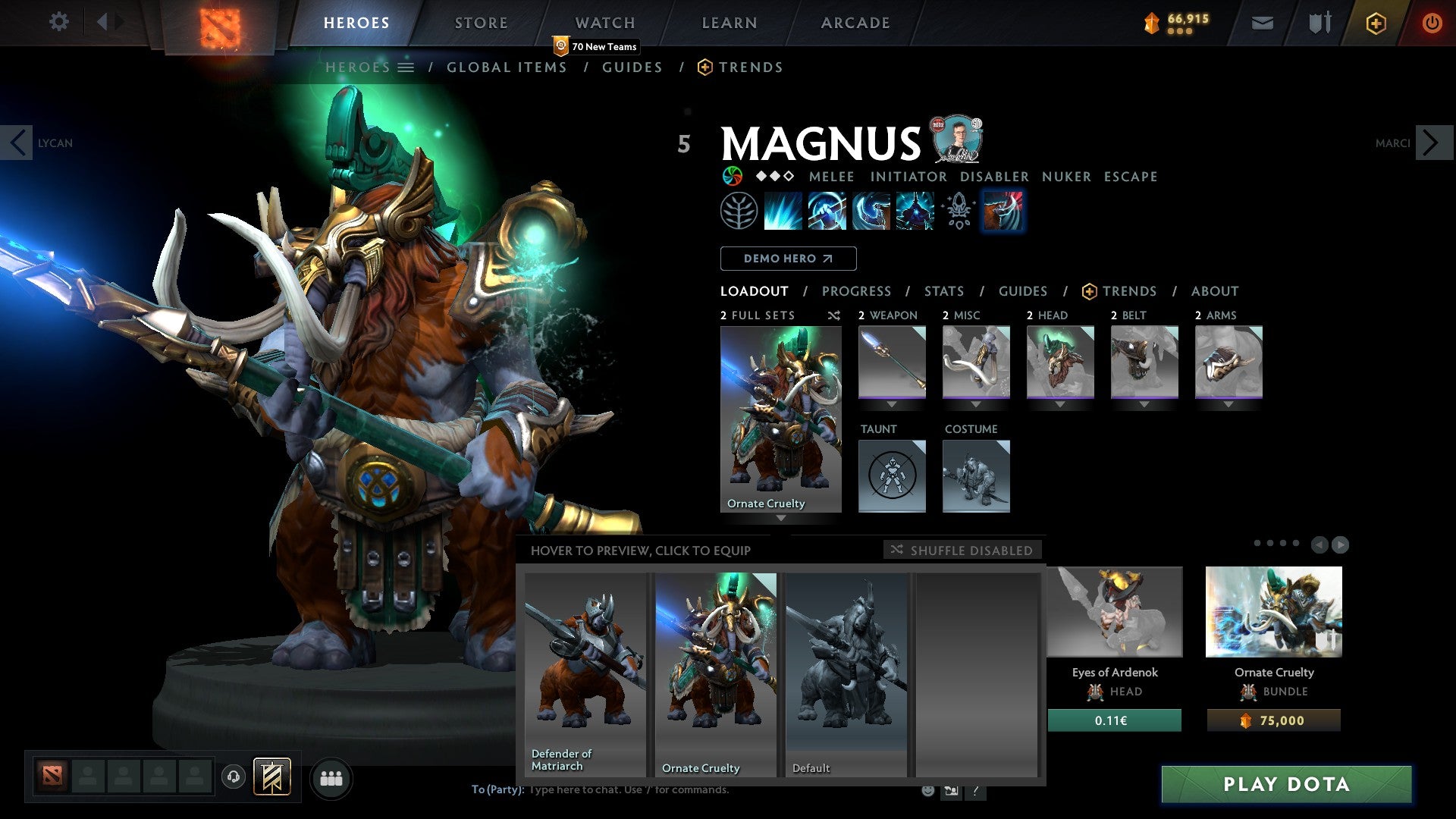 Archon V | MMR: 2919 - Behavior: 10000