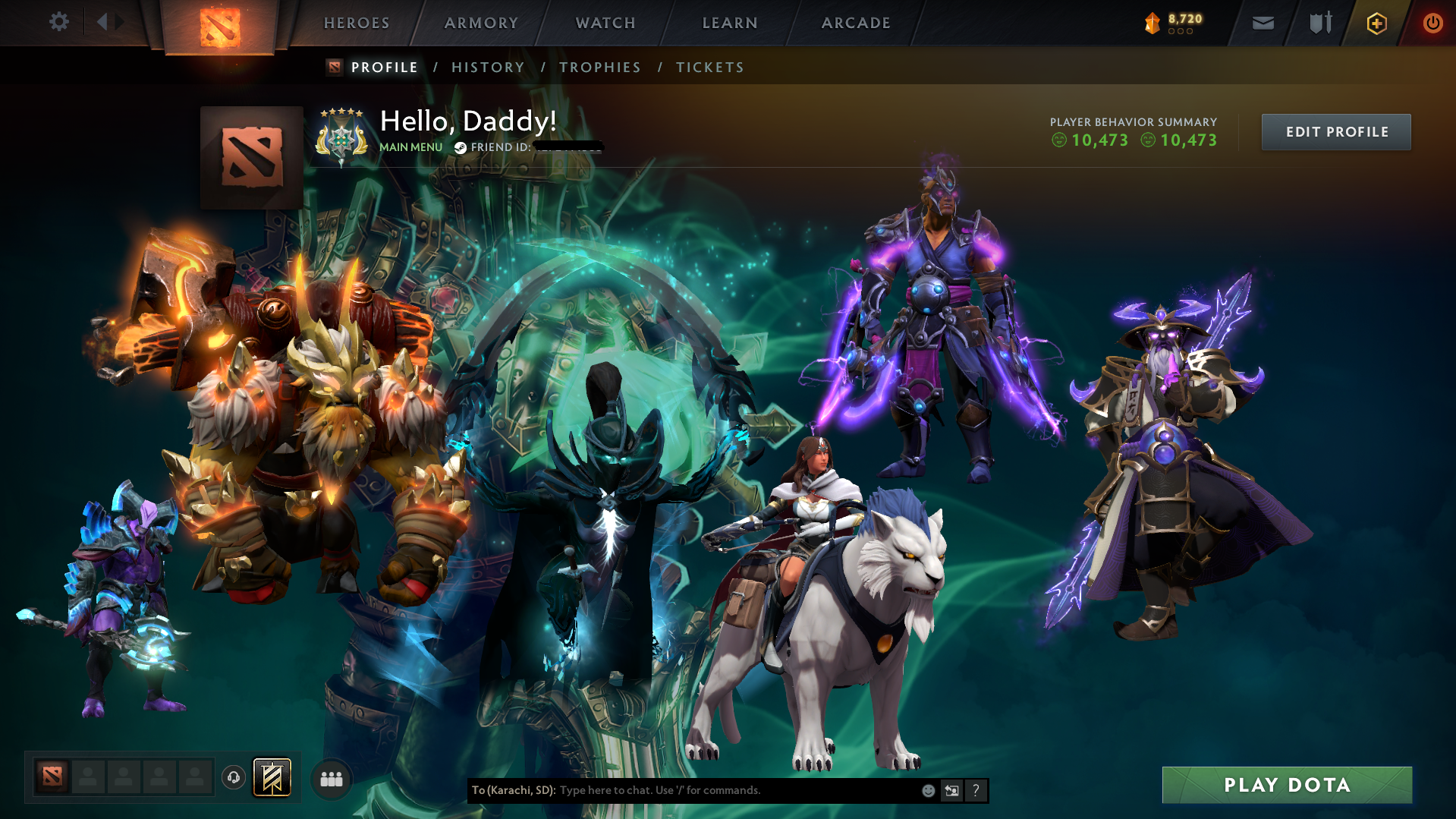 Archon V | MMR: 2825 - Behavior: 10473 - Communication: 10473