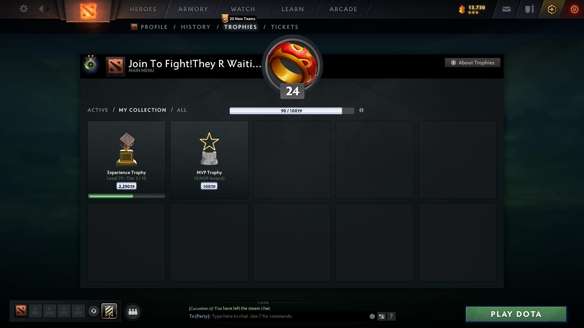 Herald II | MMR: 1 - Behavior: 12000 - Communication: 12000