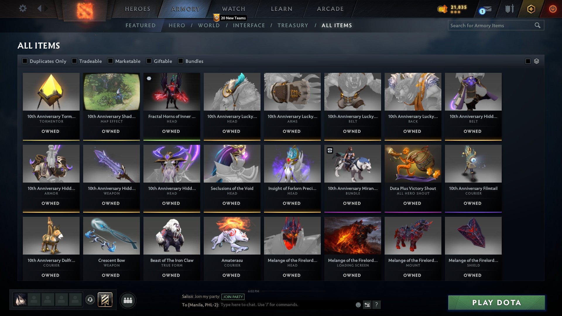 Archon V | MMR: 2859 - Behavior: 9672 - Communication: 9672